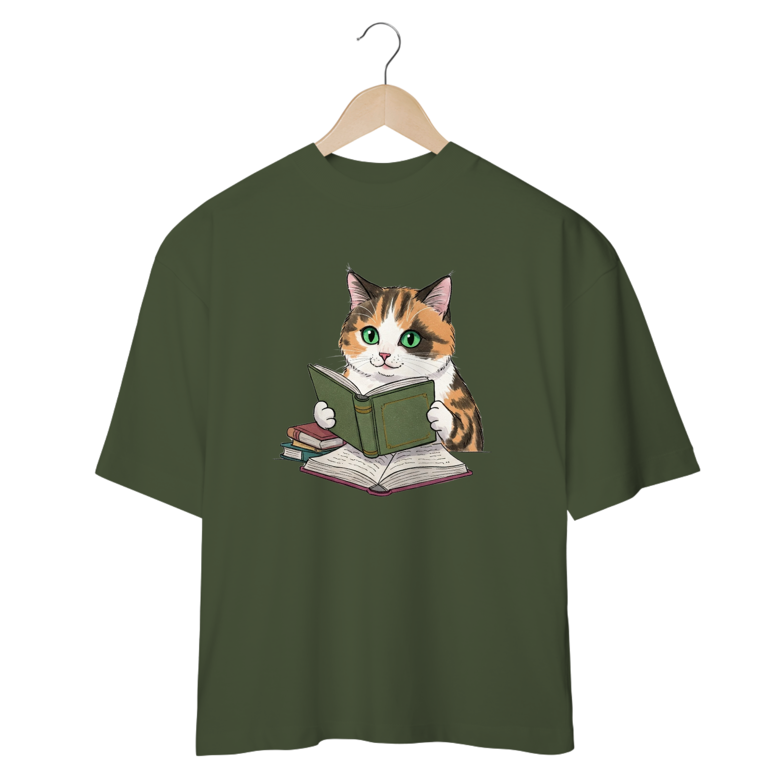 Nome do produto: CAMISETA OVERSIZED, STUDIOUS CAT