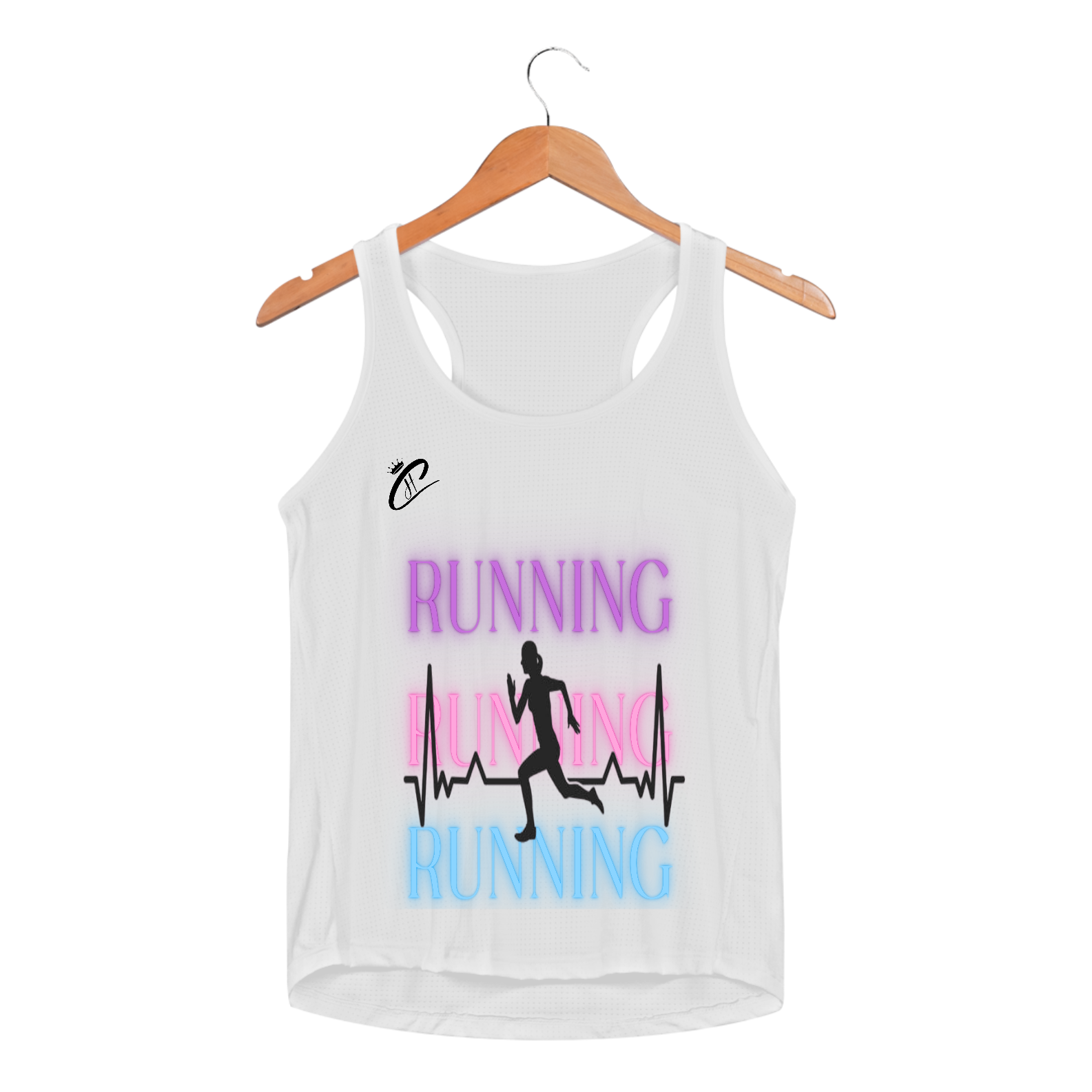 Nome do produto: HC SPORTS Regata RUNNING dry proteção Uv feminina 