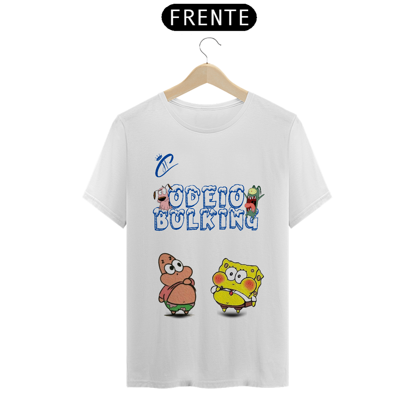 Nome do produto: HC SPORTS T-Shirt Premium Odeio Bulking 