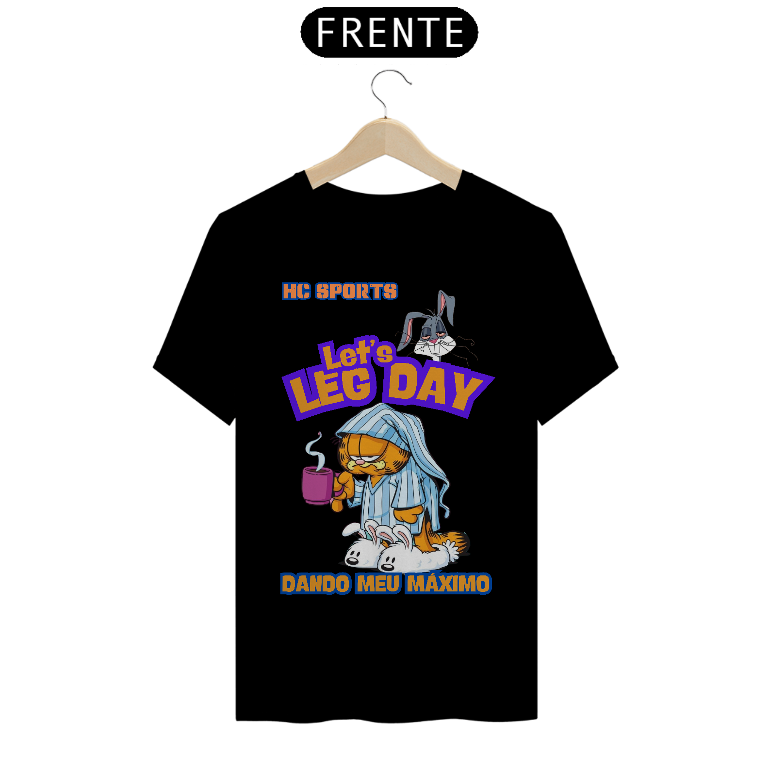 Nome do produto: HC SPORTS T-shirt Premium Leg Day