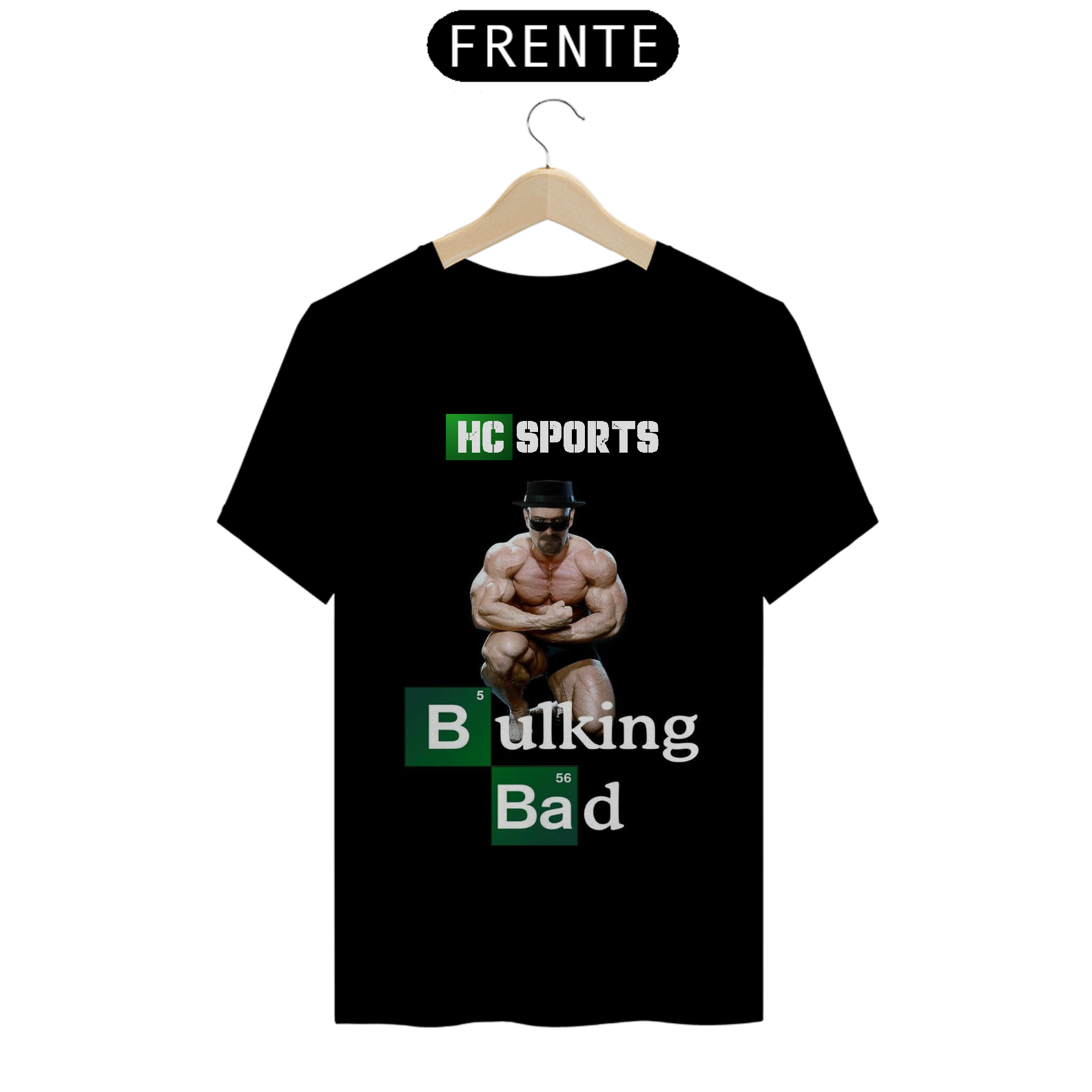 Nome do produto: HC SPORTS T-shirt Premium Bulking Bad