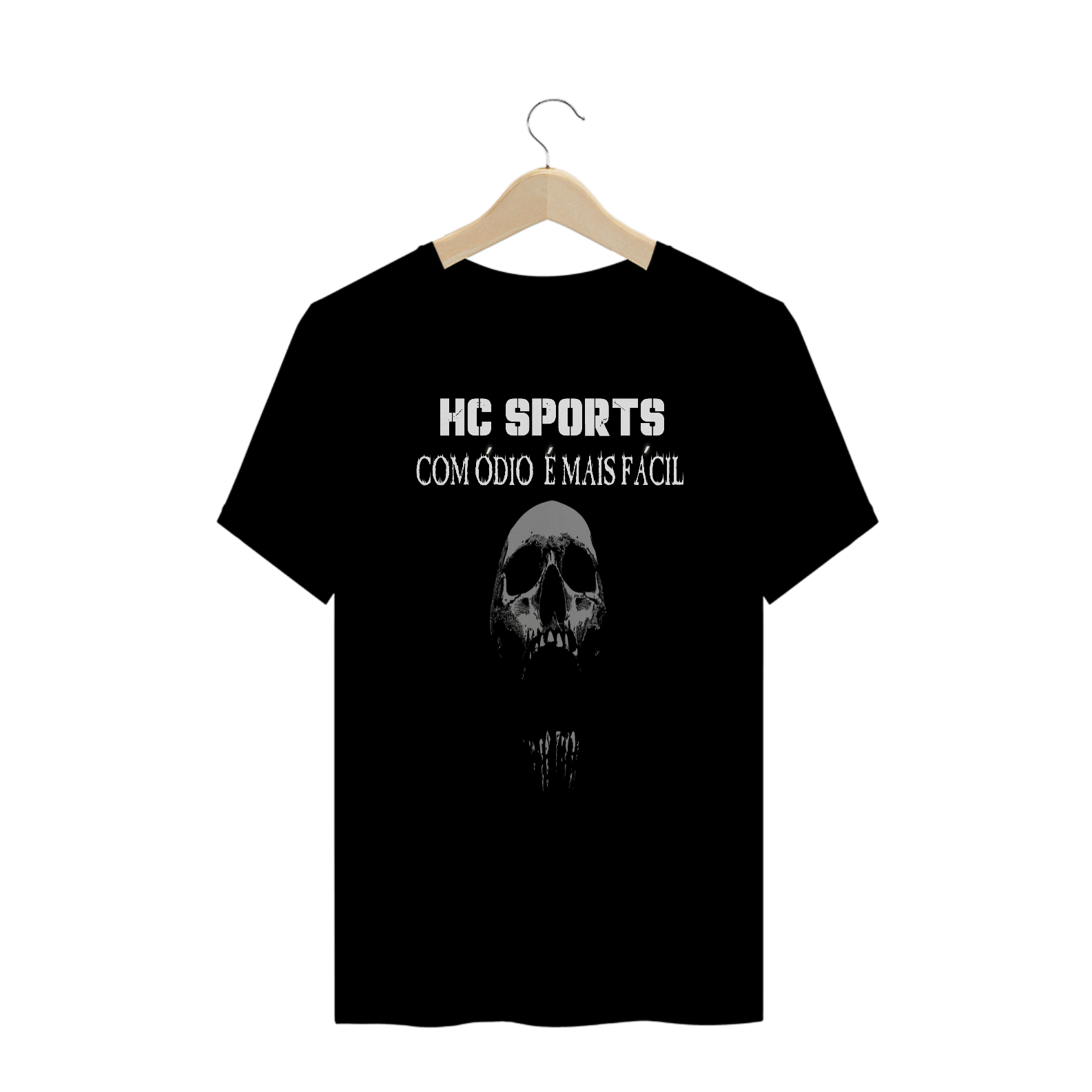 Nome do produto: HC SPORTS Oversized  Com Ódio é mais Fácil