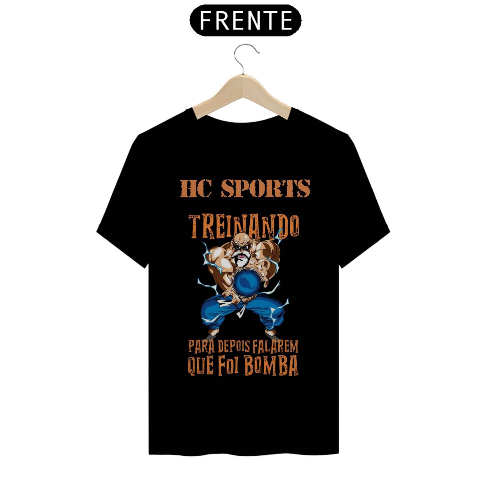 Nome do produto: HC SPORTS T-Shirt Premium Treinando