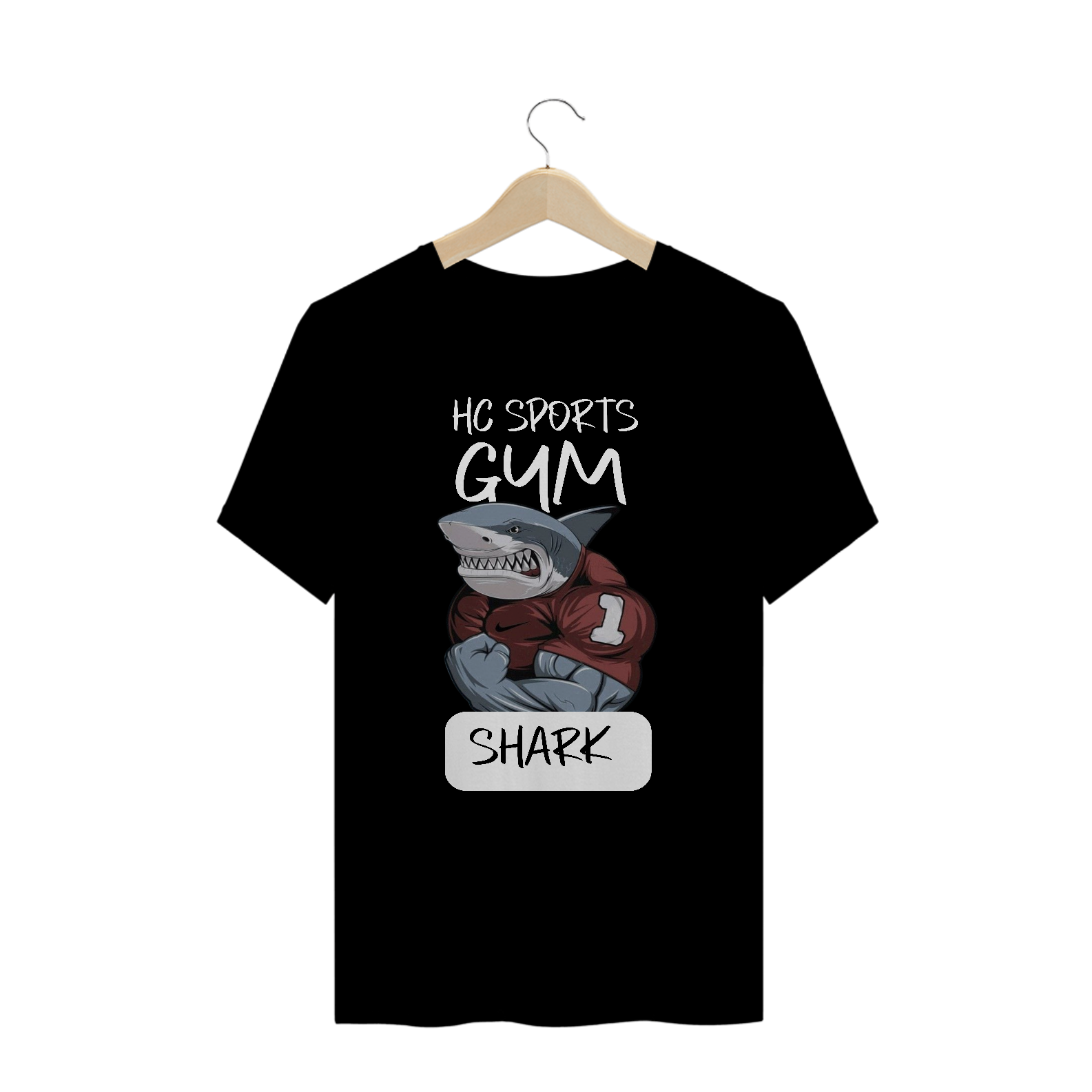 Nome do produto: HC SPORTS  Oversized Masc Gym Shark 