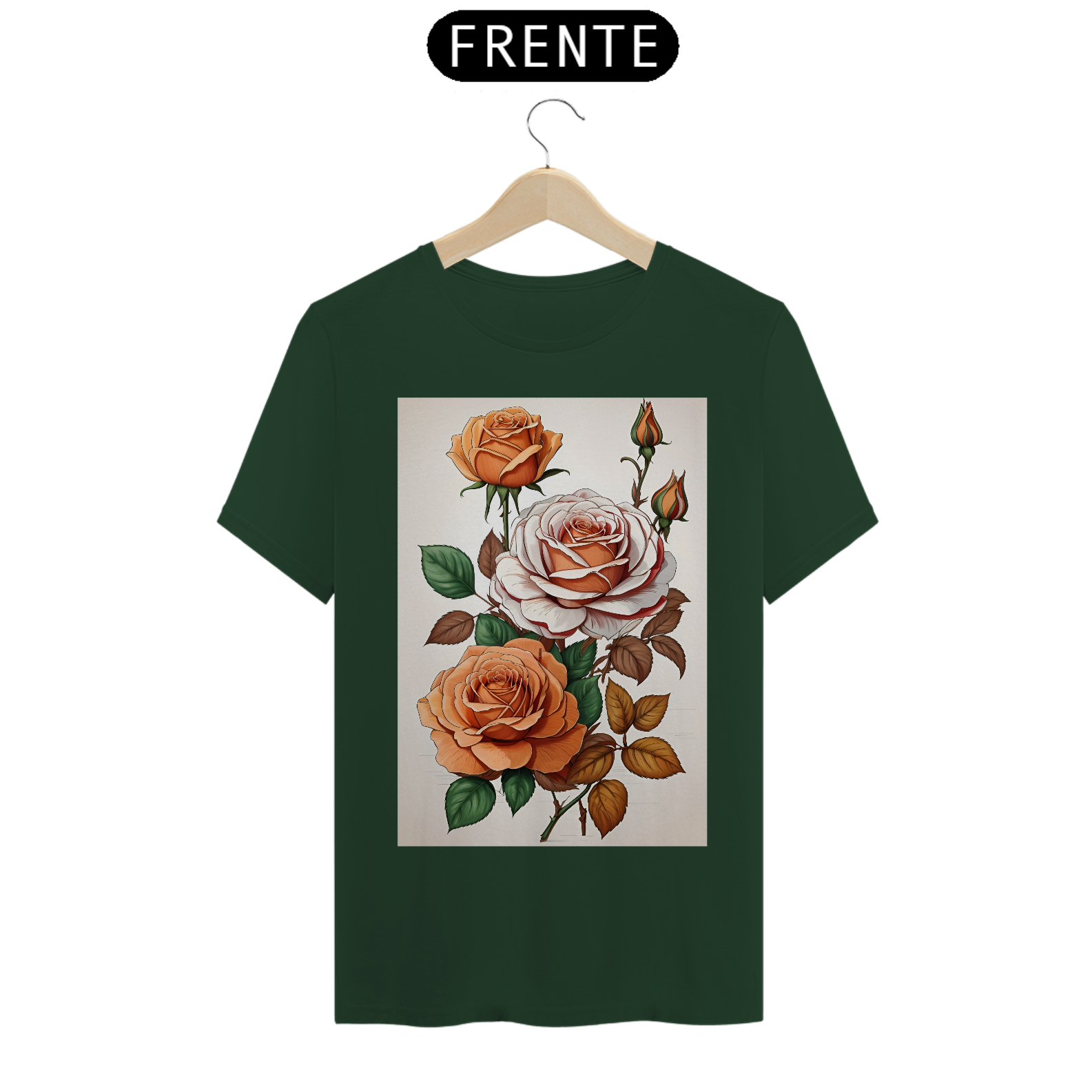 Nome do produto: T-shirt  classic Rosas