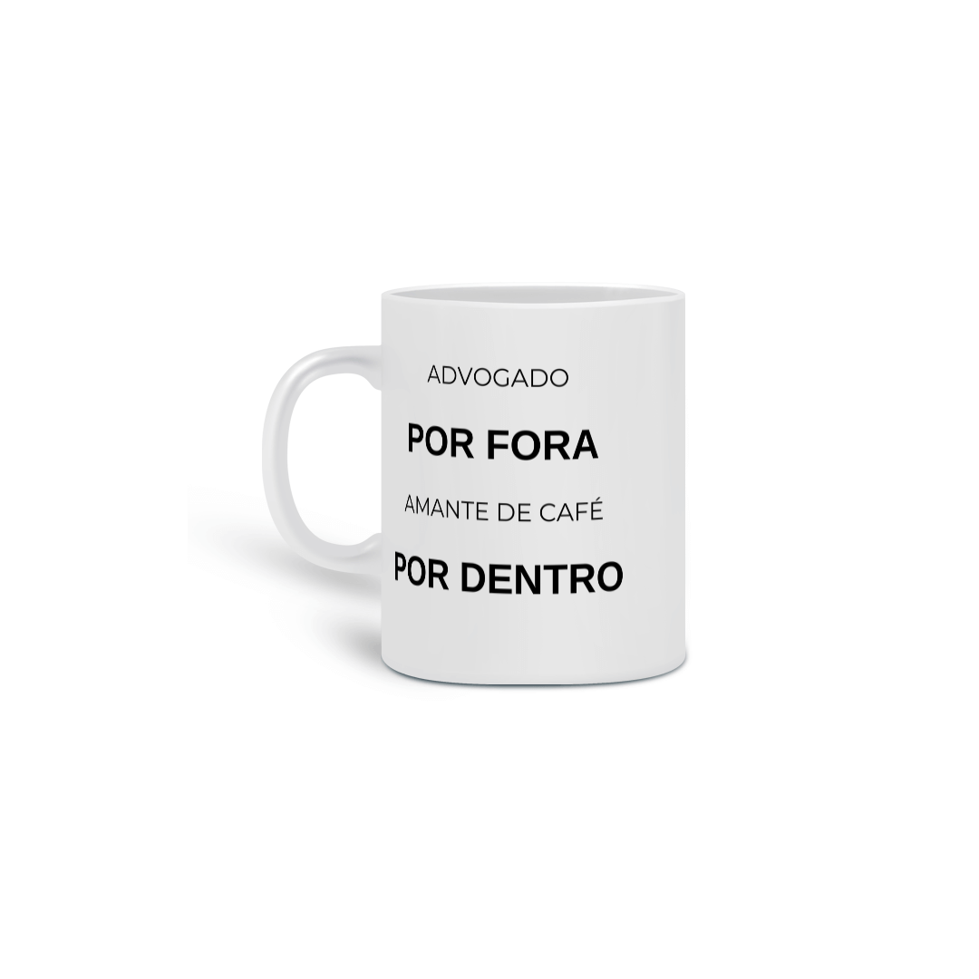 Nome do produto: ADVOGADO AMANTE DE CAFÉ