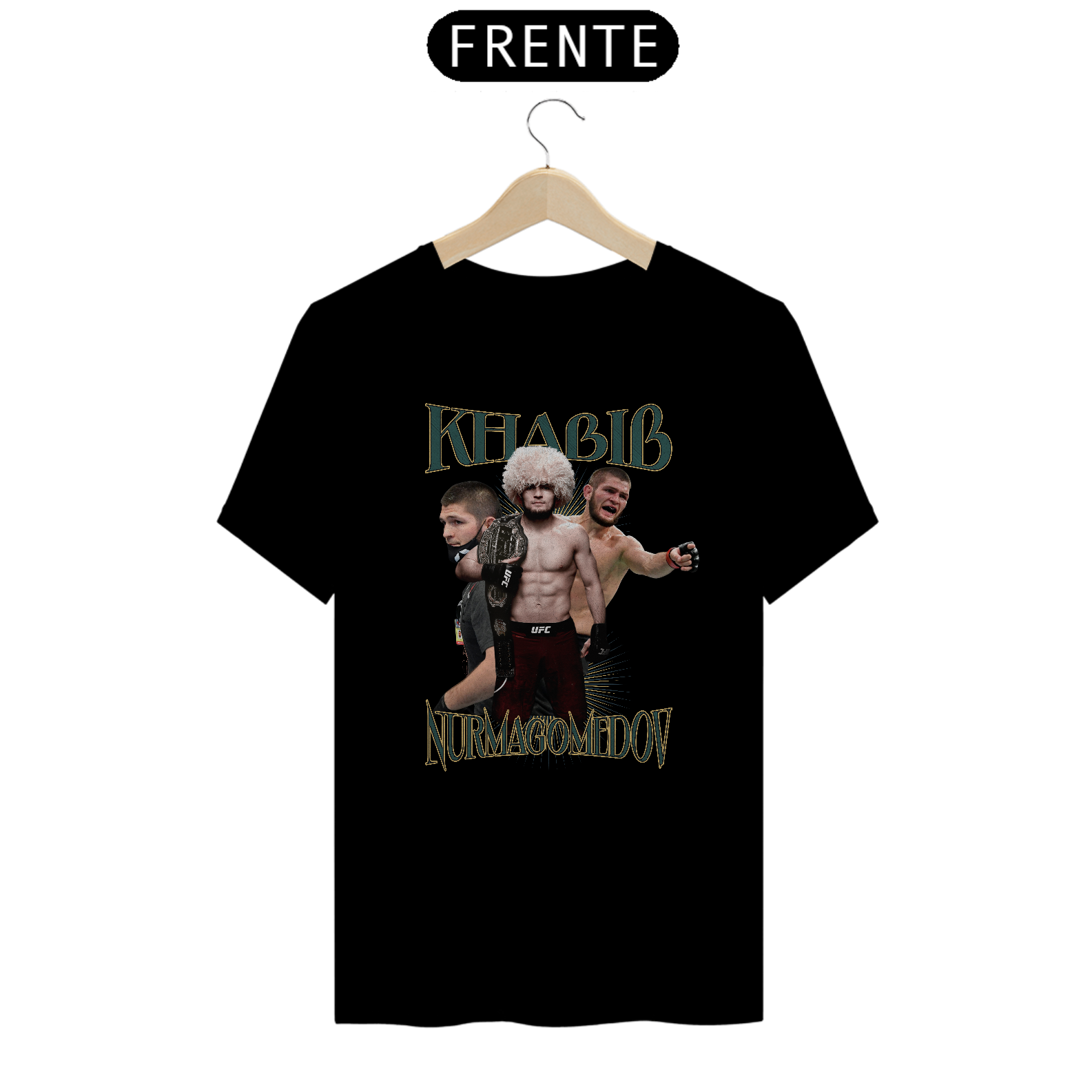 Nome do produto: Camisa Khabib Nurmagomedov