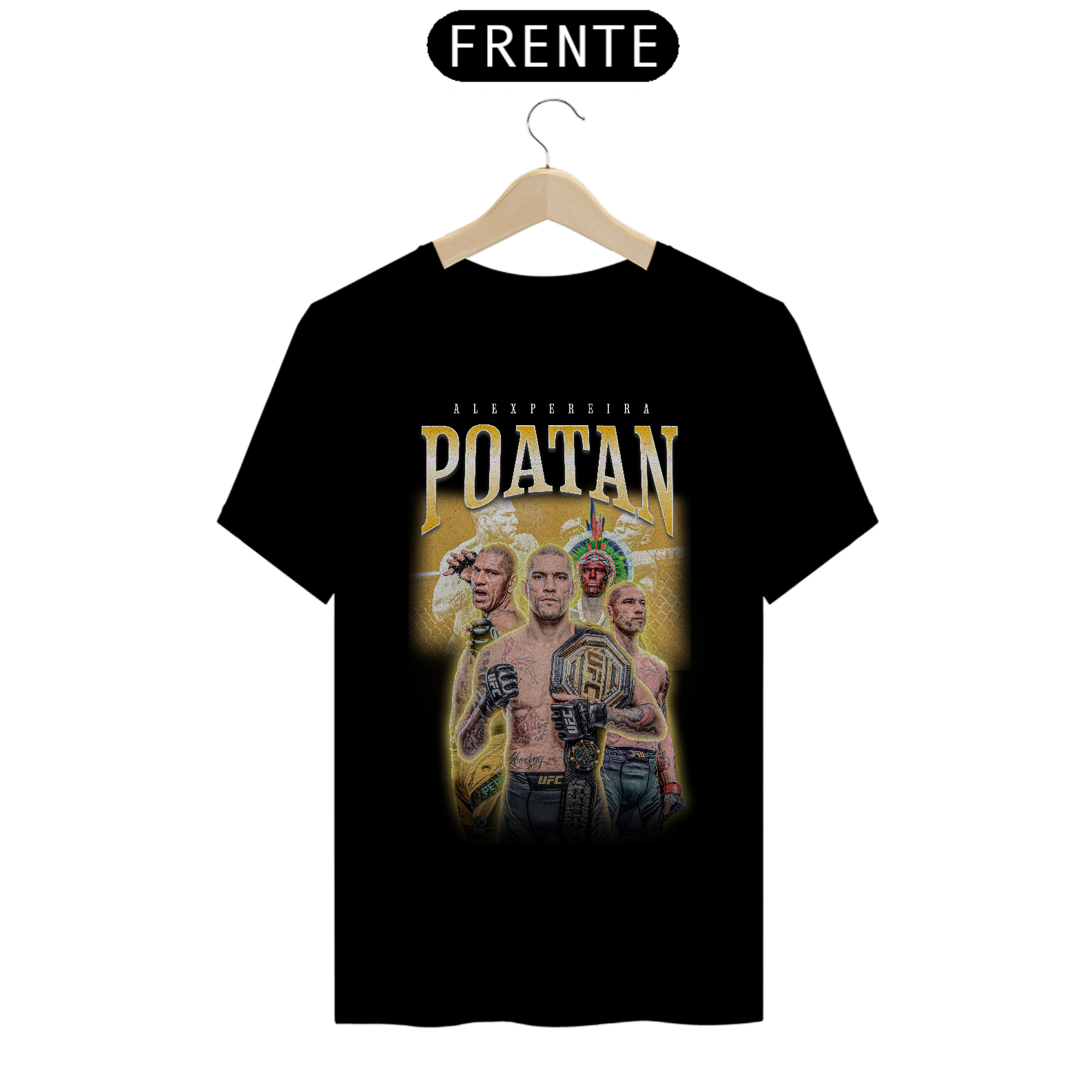 Nome do produto: Camiseta Alex Poatan Pereira V2