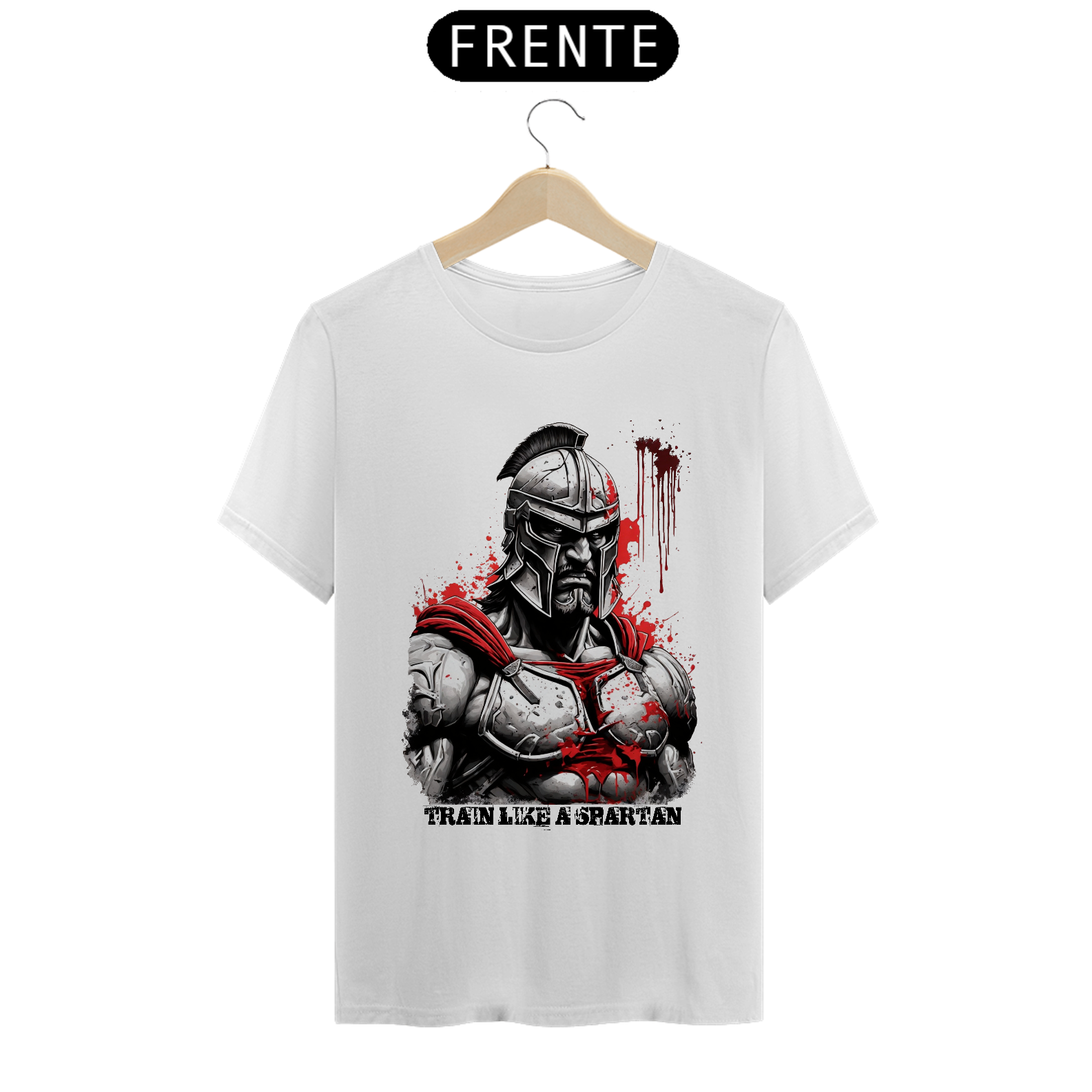 Nome do produto: Camiseta - Train like a spartan