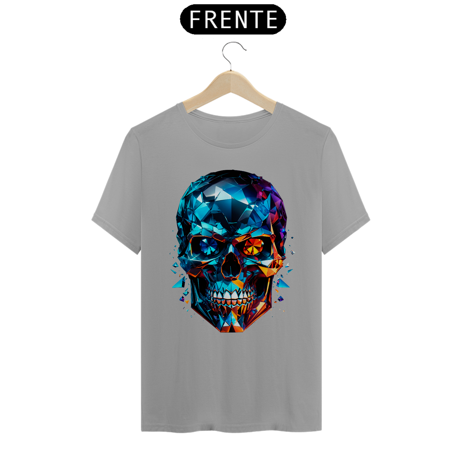 Nome do produto: Camiseta - Glass Skull