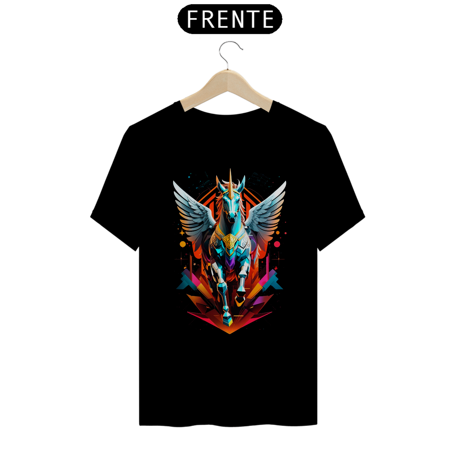 Nome do produto: Camiseta - Pegasus Cyberpunk