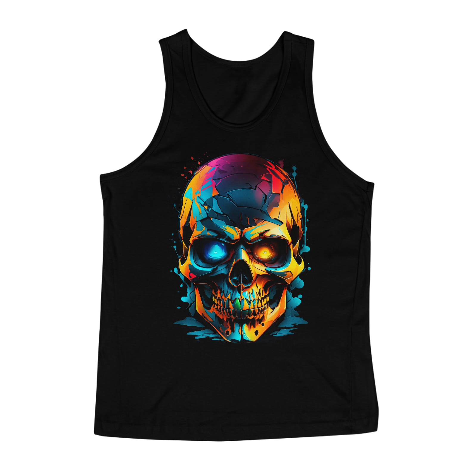 Nome do produto: Regata - Skull toxic