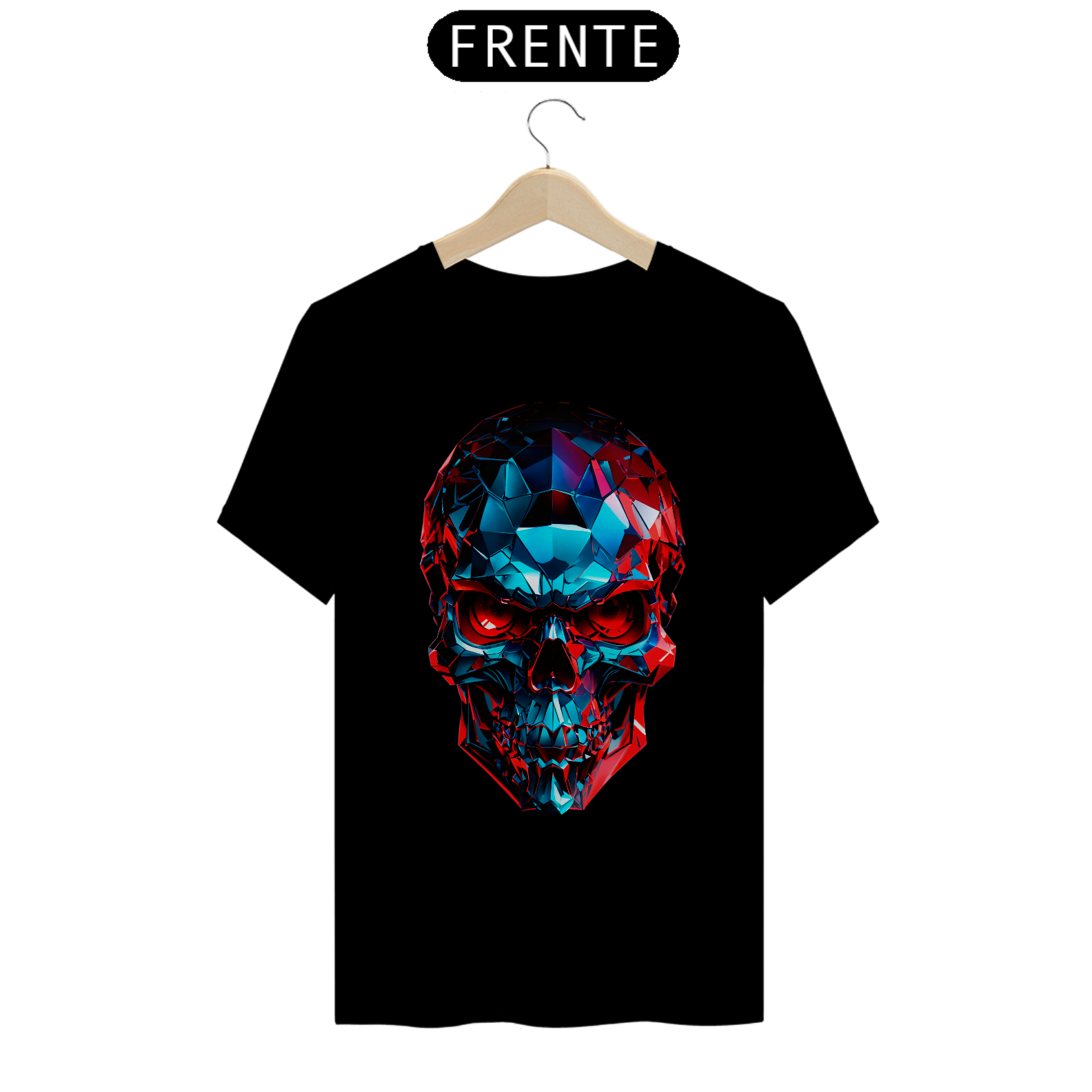 Nome do produto: Camiseta - Skull Red Eyes