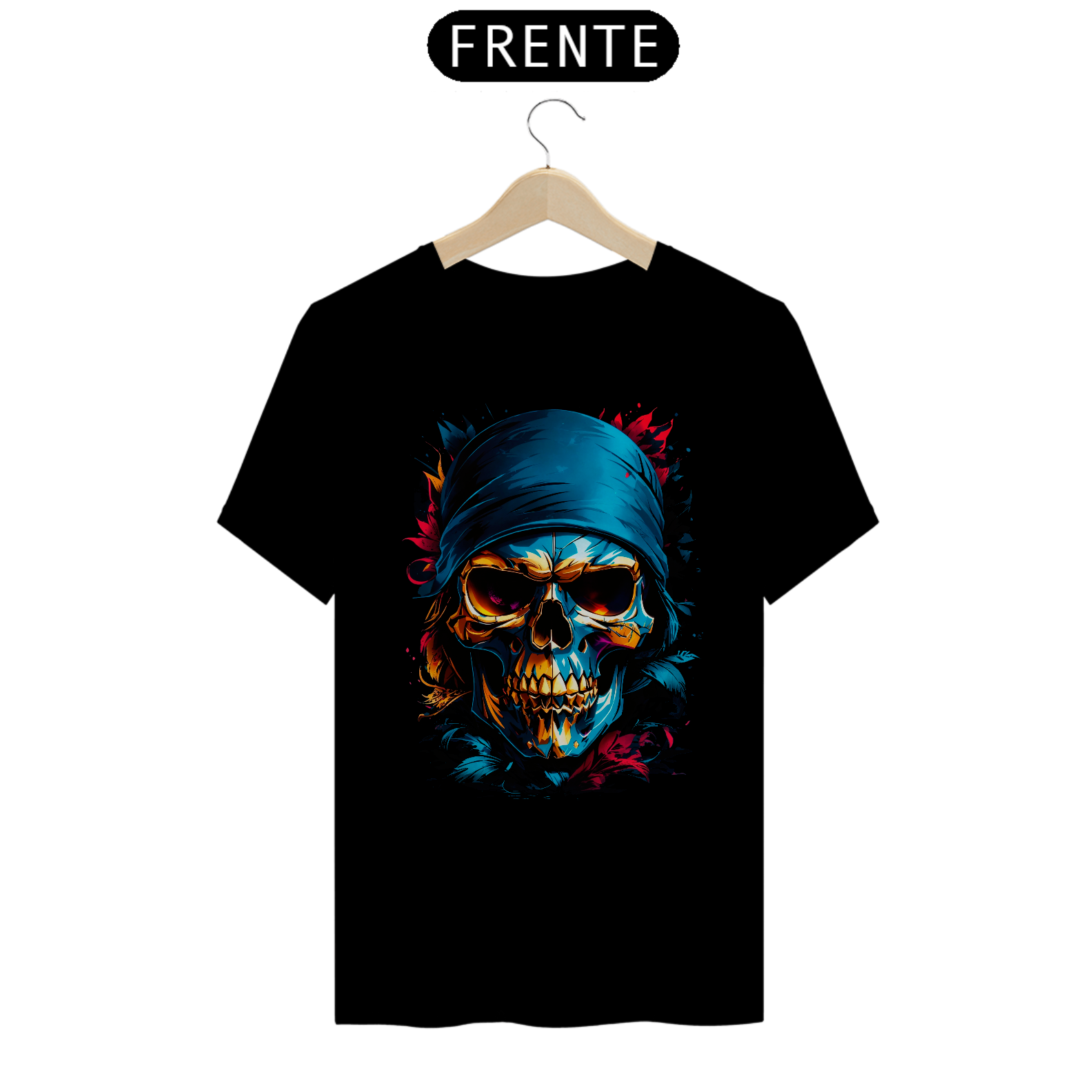 Nome do produto: Camiseta - Pirate Skull
