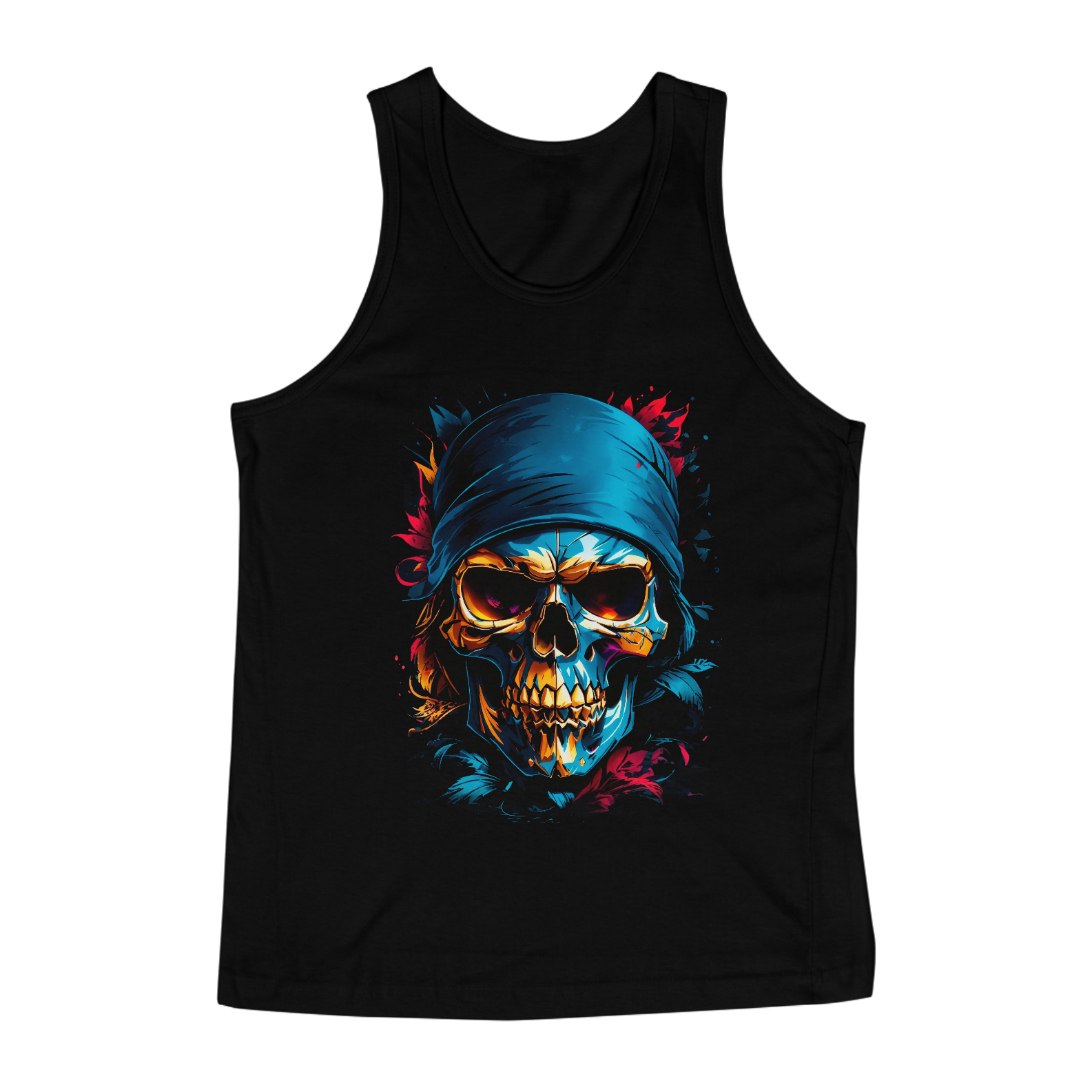 Nome do produto: Regata - Pirate Skull
