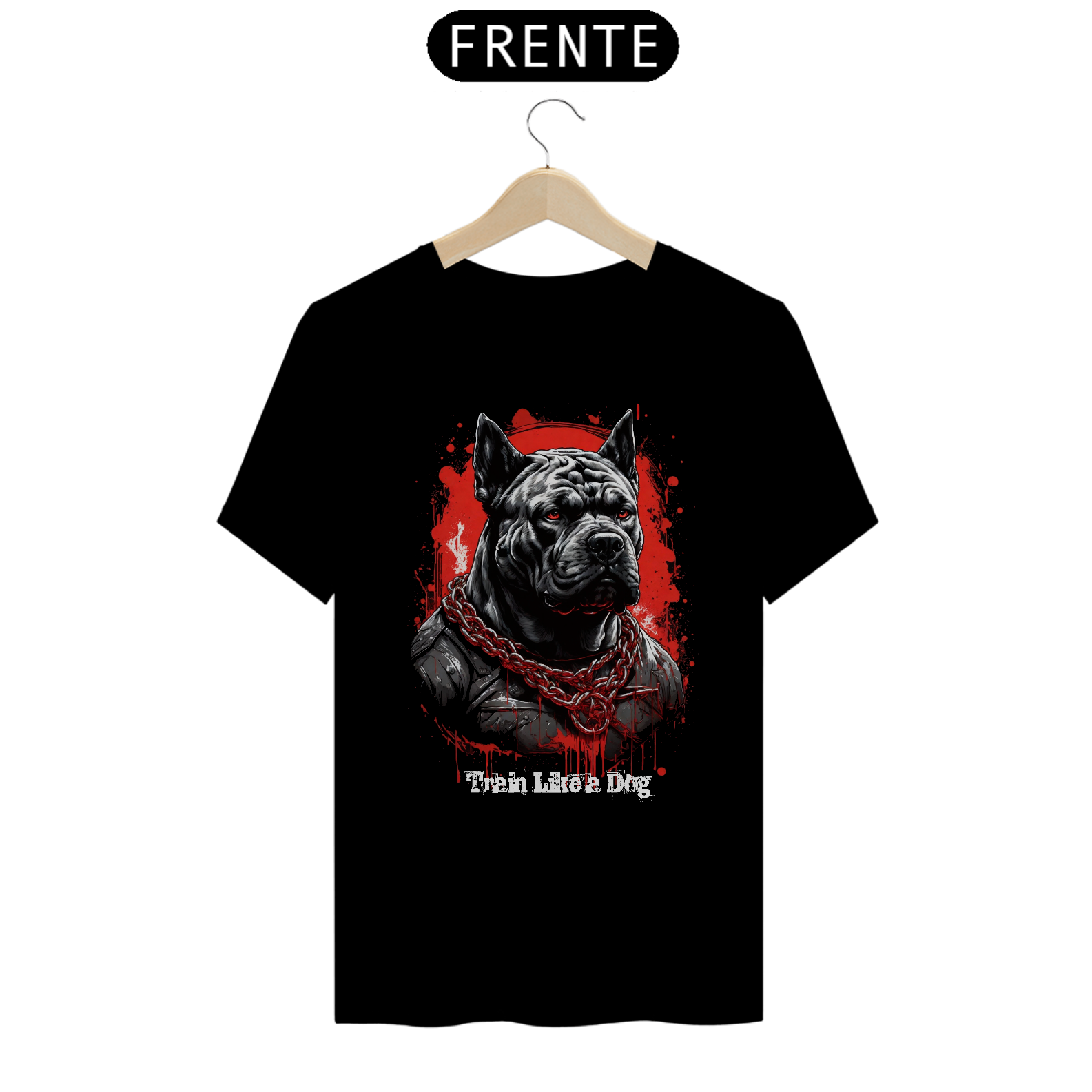Nome do produto: Camiseta - Train like a dog 