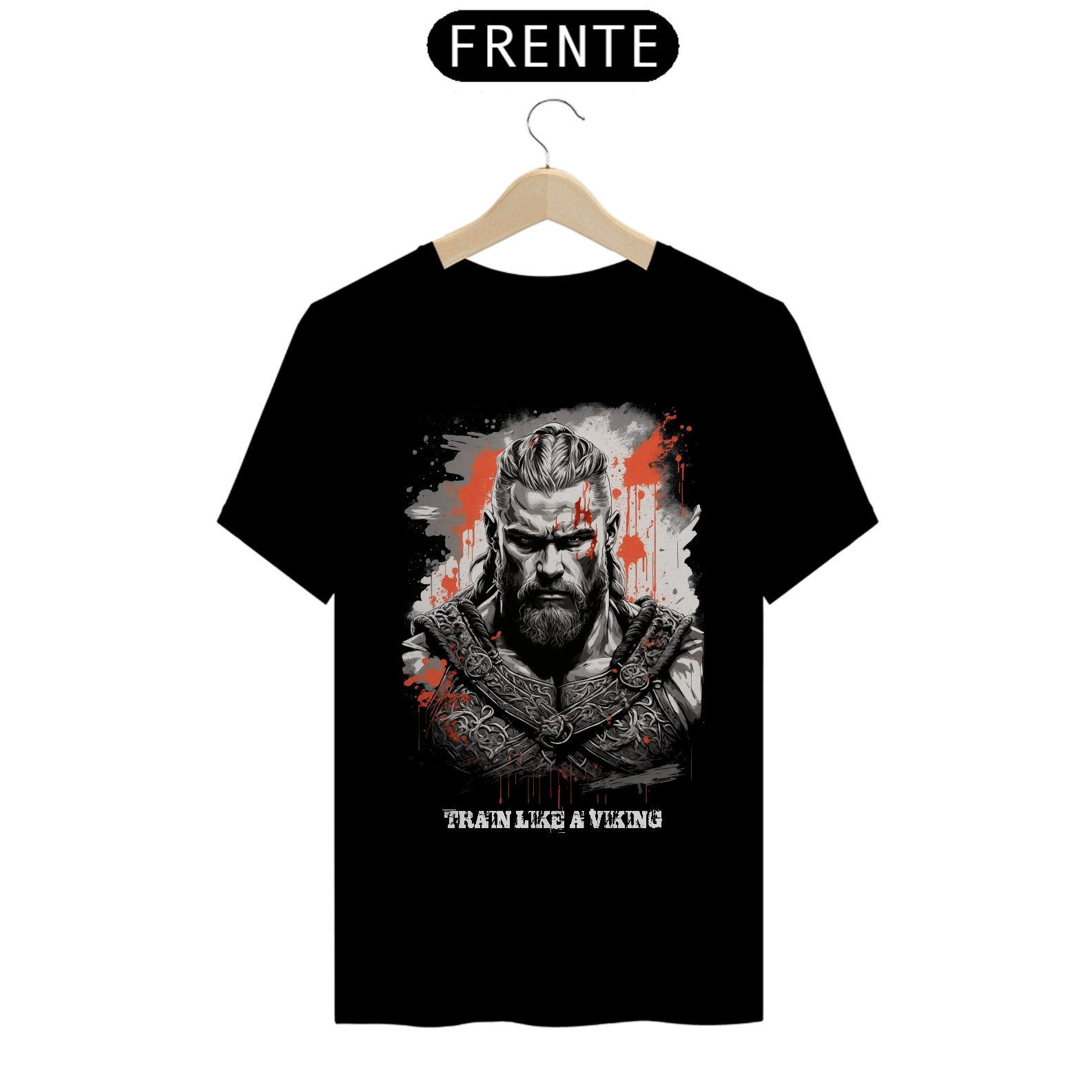 Nome do produto: Camiseta - Train like a viking