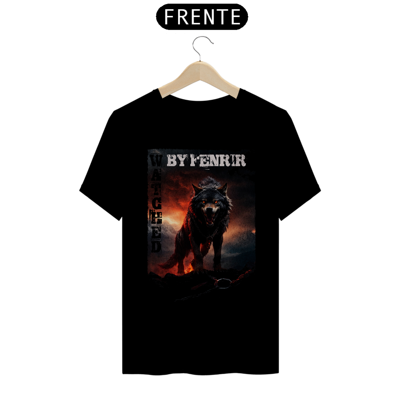 Nome do produto: Camiseta - Fenrir