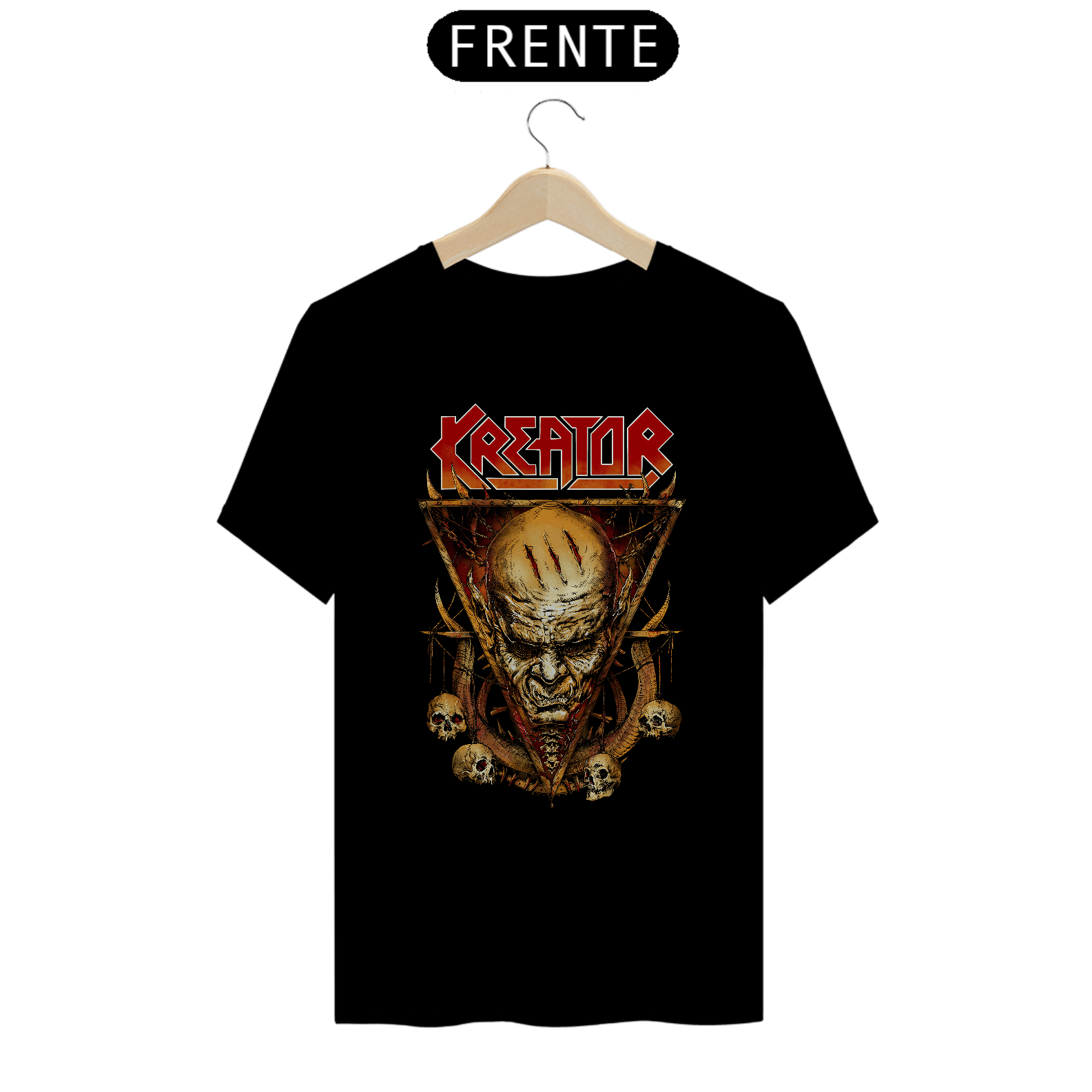 Nome do produto: Camiseta - Kreator
