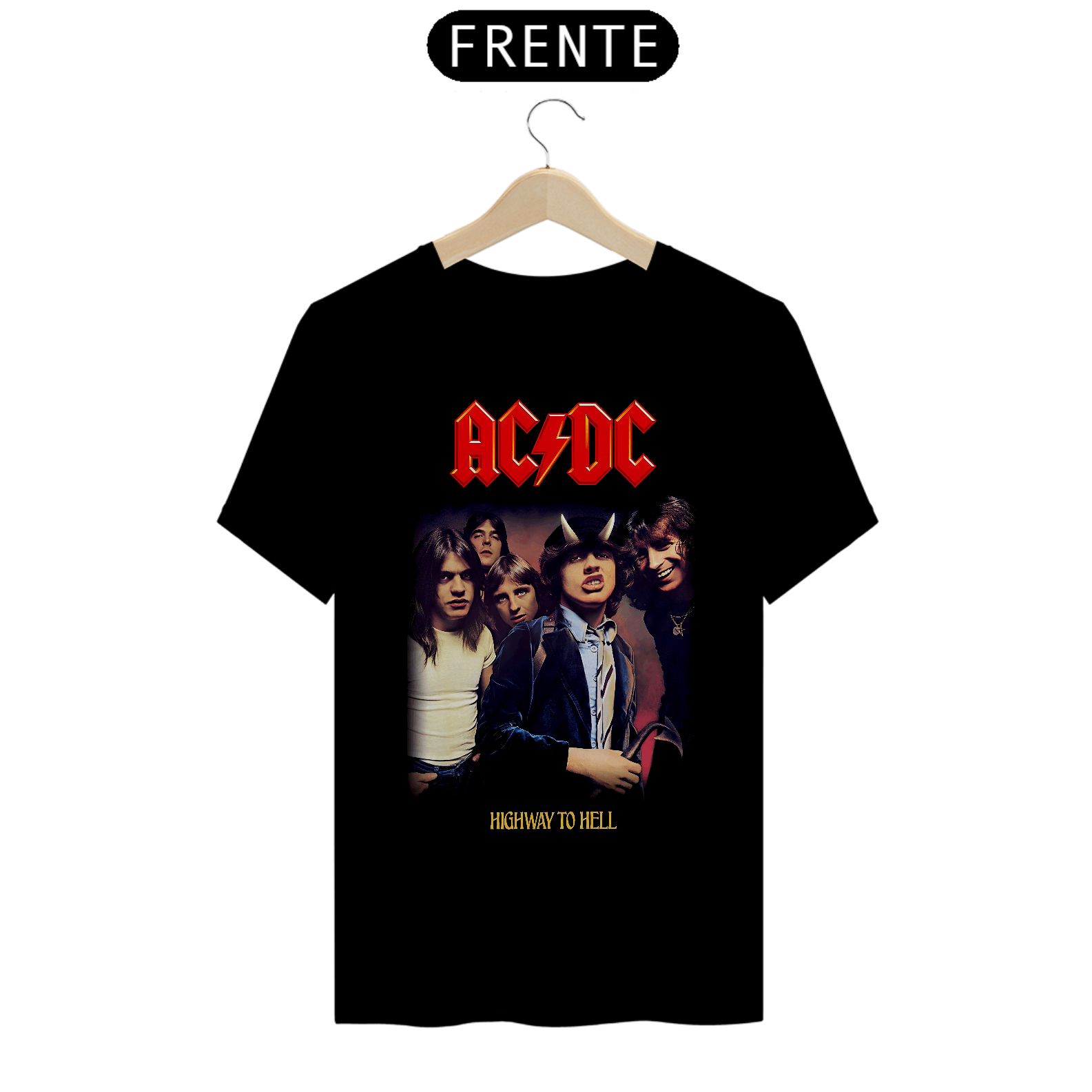 Nome do produto: Camiseta - ACDC