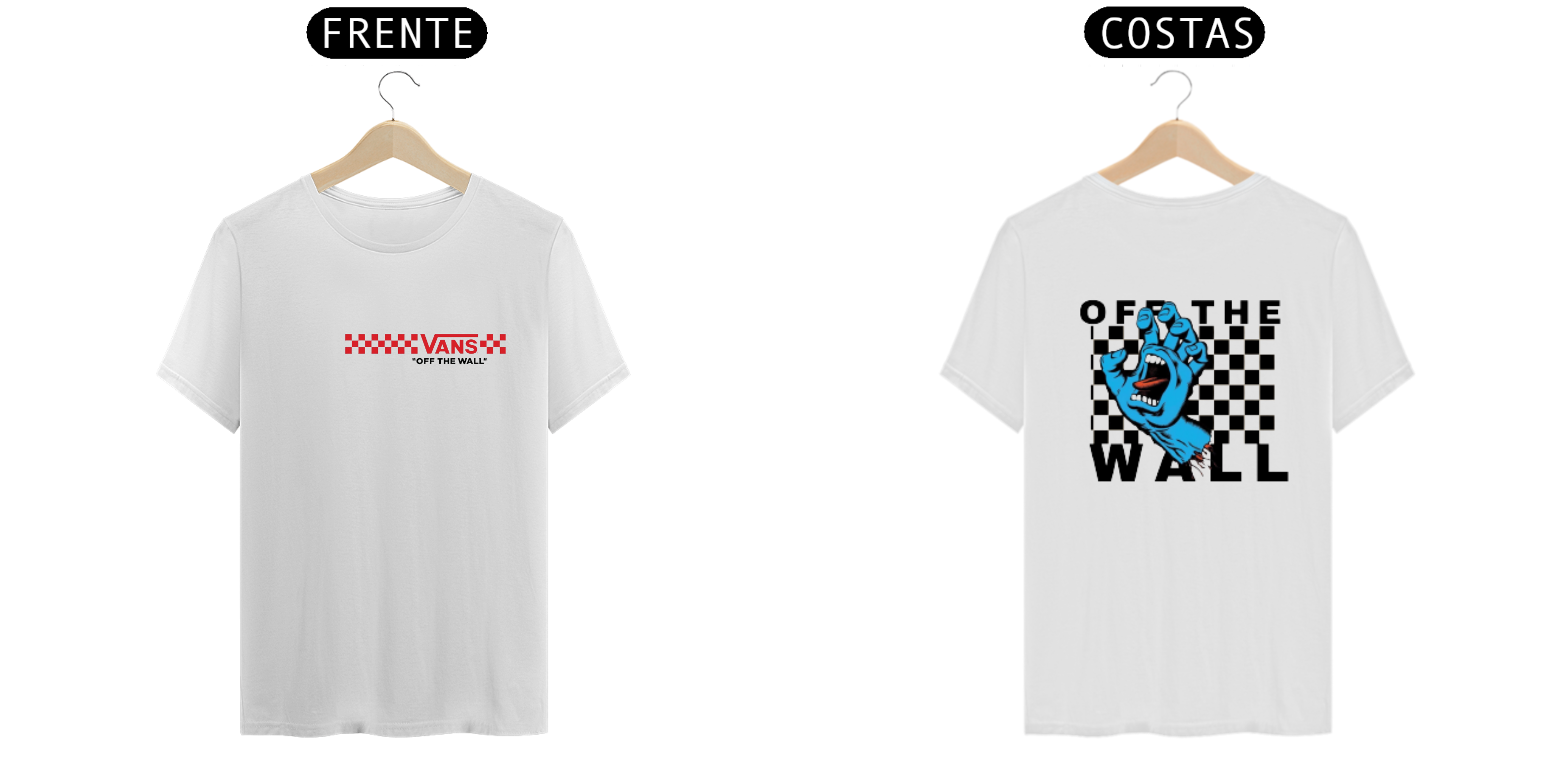 Nome do produto: Camisa branca básica - Vans