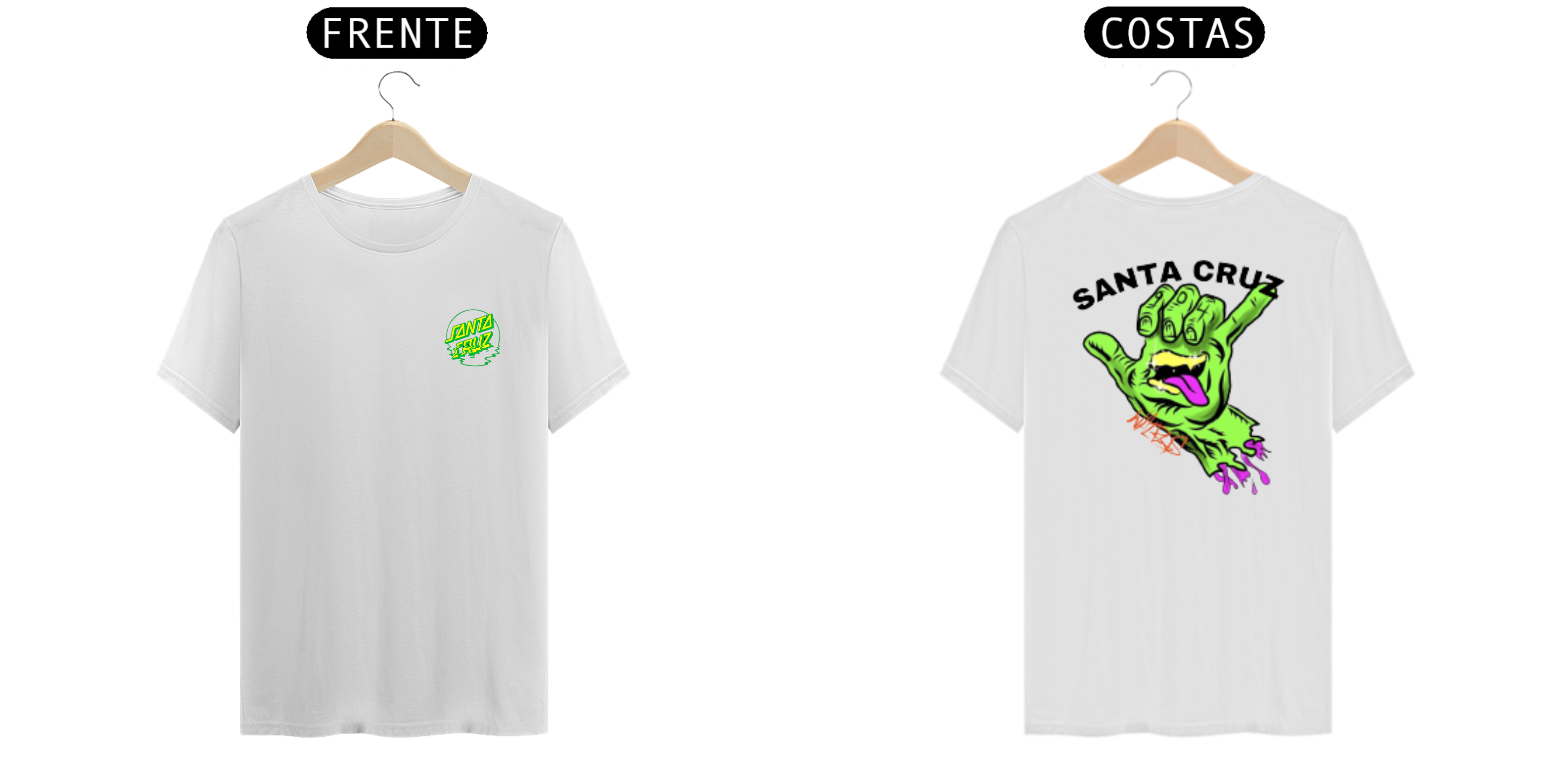 Nome do produto: Camisa simples - Santa cruz 