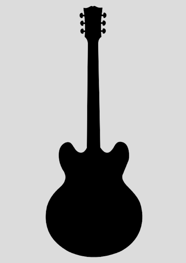 Nome do produto: Poster Retrato 4 Hands Luthieria ES335