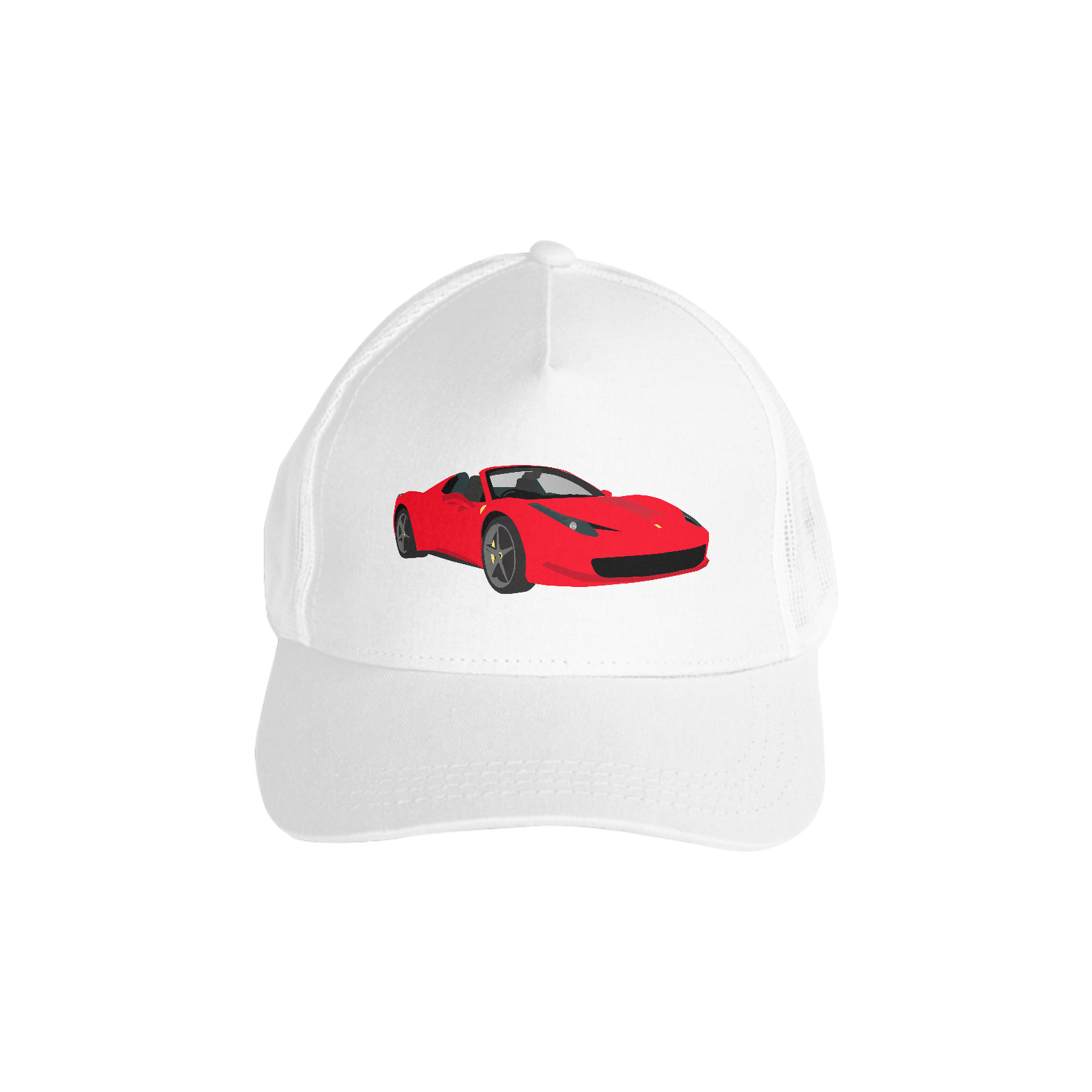 Nome do produto: Boné Americano com Tela - Carro 7