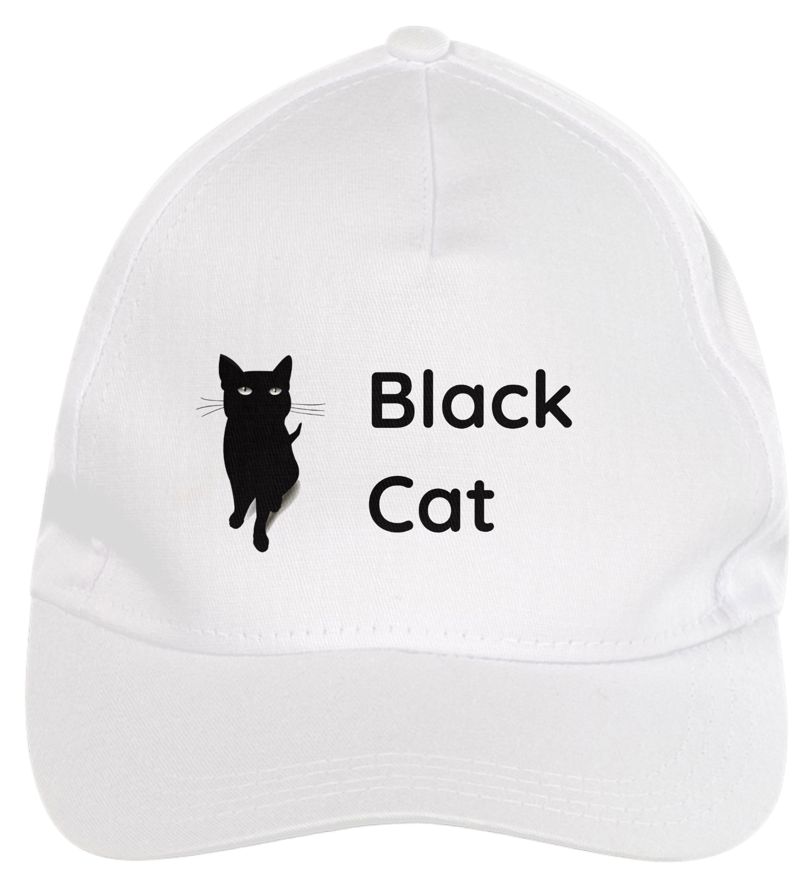 Nome do produto: Boné de Brim - Black Cat 1