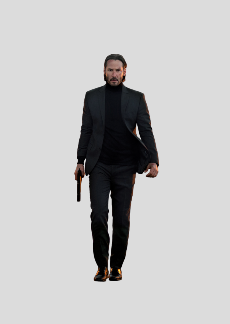 Nome do produto: Poster - Retrato - John Wick 1