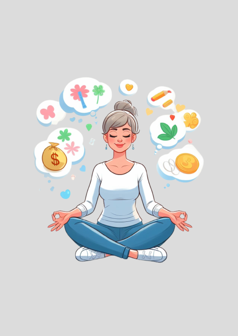 Nome do produto: Poster  - Retrato - Se eu posso imaginar, eu posso materializar!!! Modelo 2