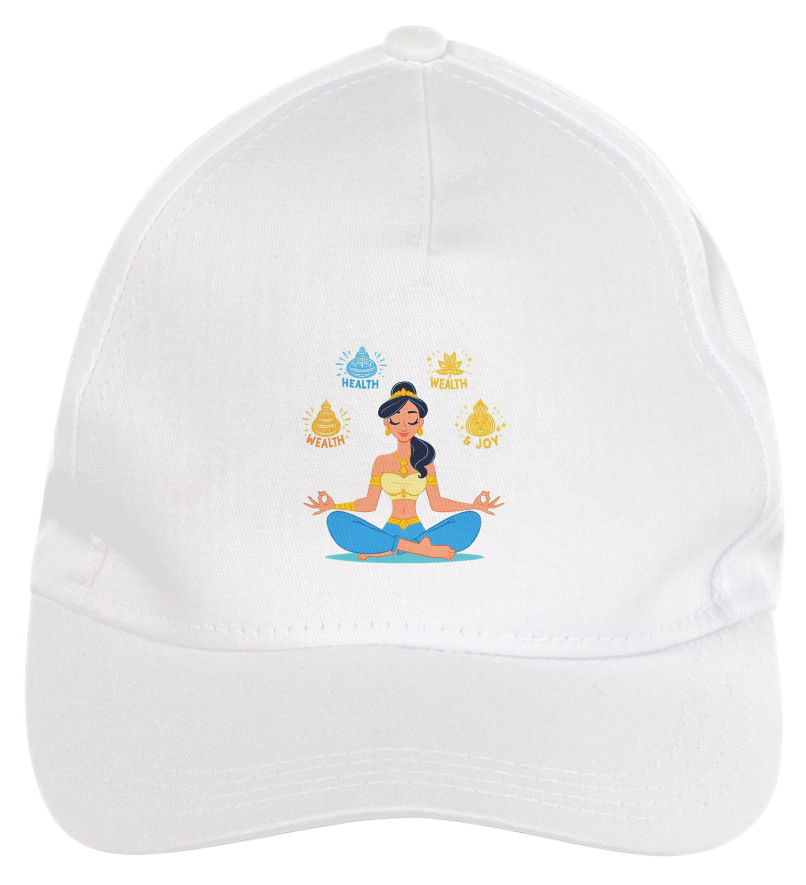 Nome do produto: Boné de Brim - Se eu posso imaginar, eu posso materializar!!! Modelo 3