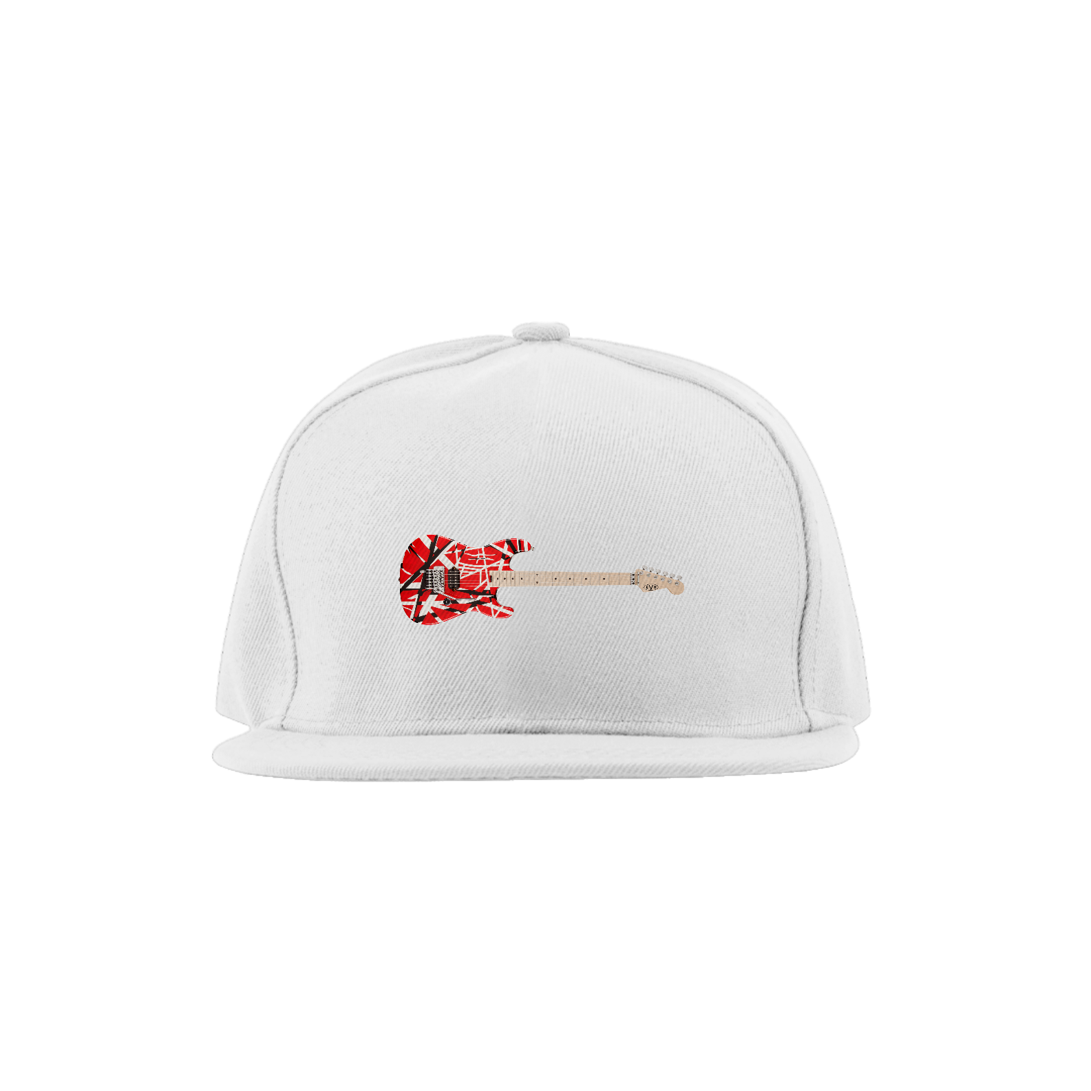 Nome do produto: Boné Quality - Guitarra EVH Striped Series Red Black White