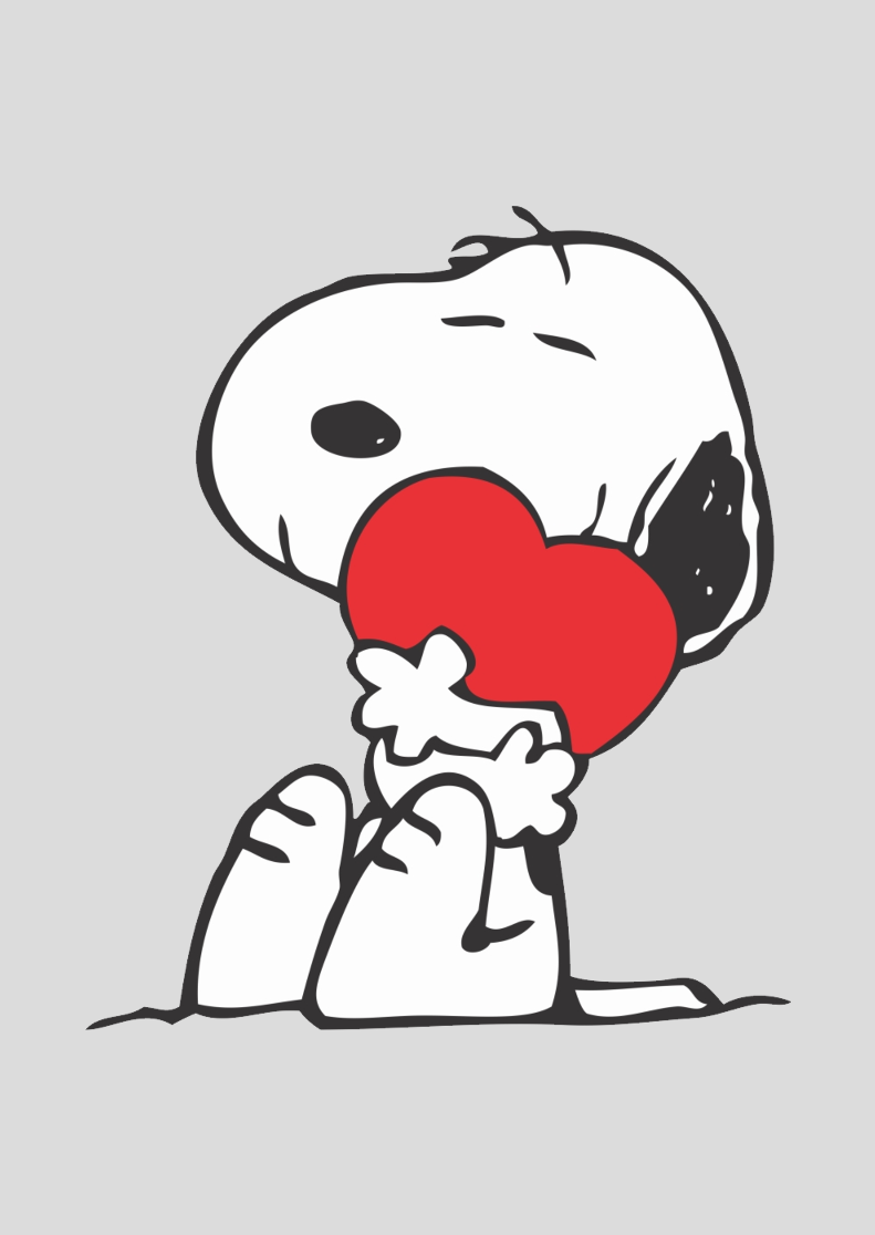 Nome do produto: Poster Retrato - Snoopy - Model 1