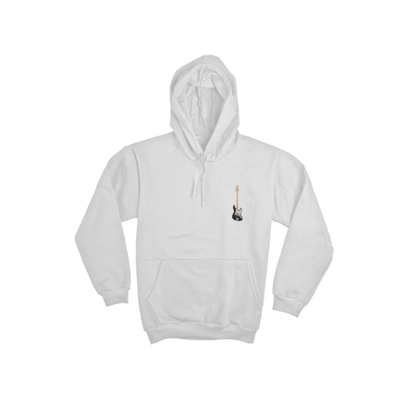 Nome do produto: Moletom Canguru - Baixo Fender USA Geddy Lee Jazz Bass - Model 1