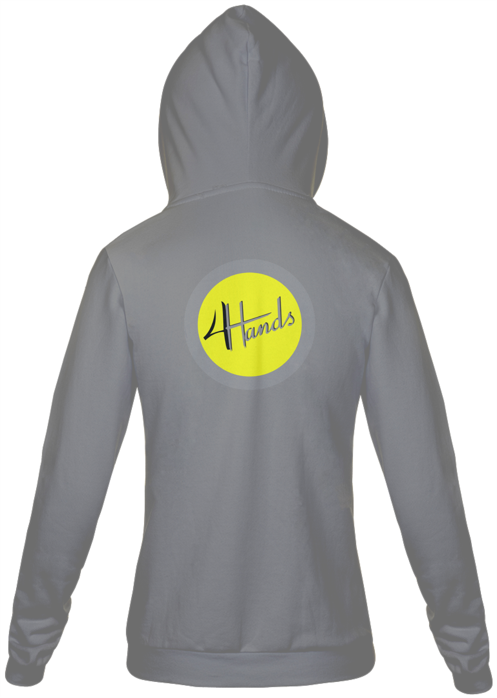 Nome do produto: Moletom com Zíper Unissex - 4 Hands Luthieria - Logo - Diversas Cores