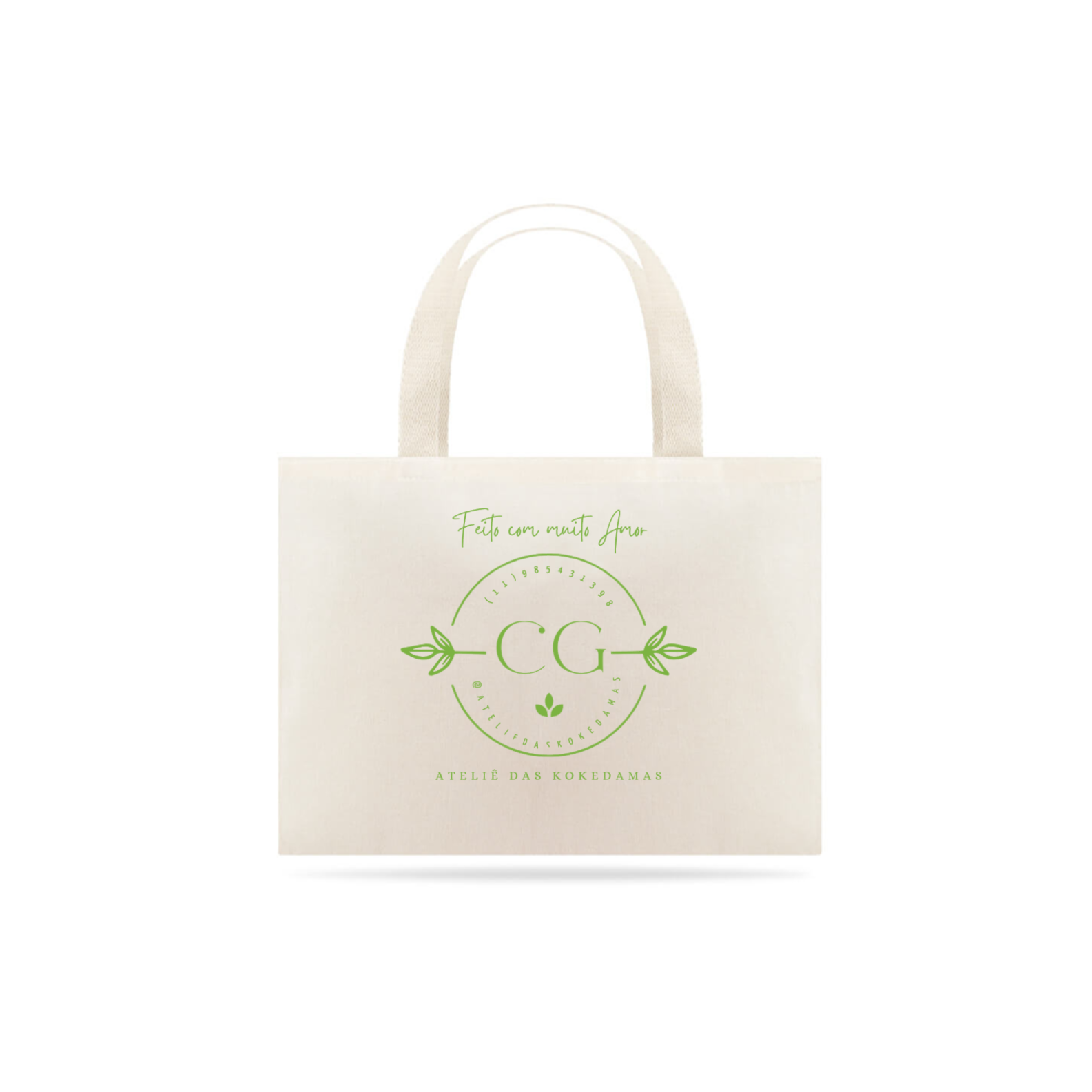 Nome do produto: Eco Bag - Ateliê das Kokedamas