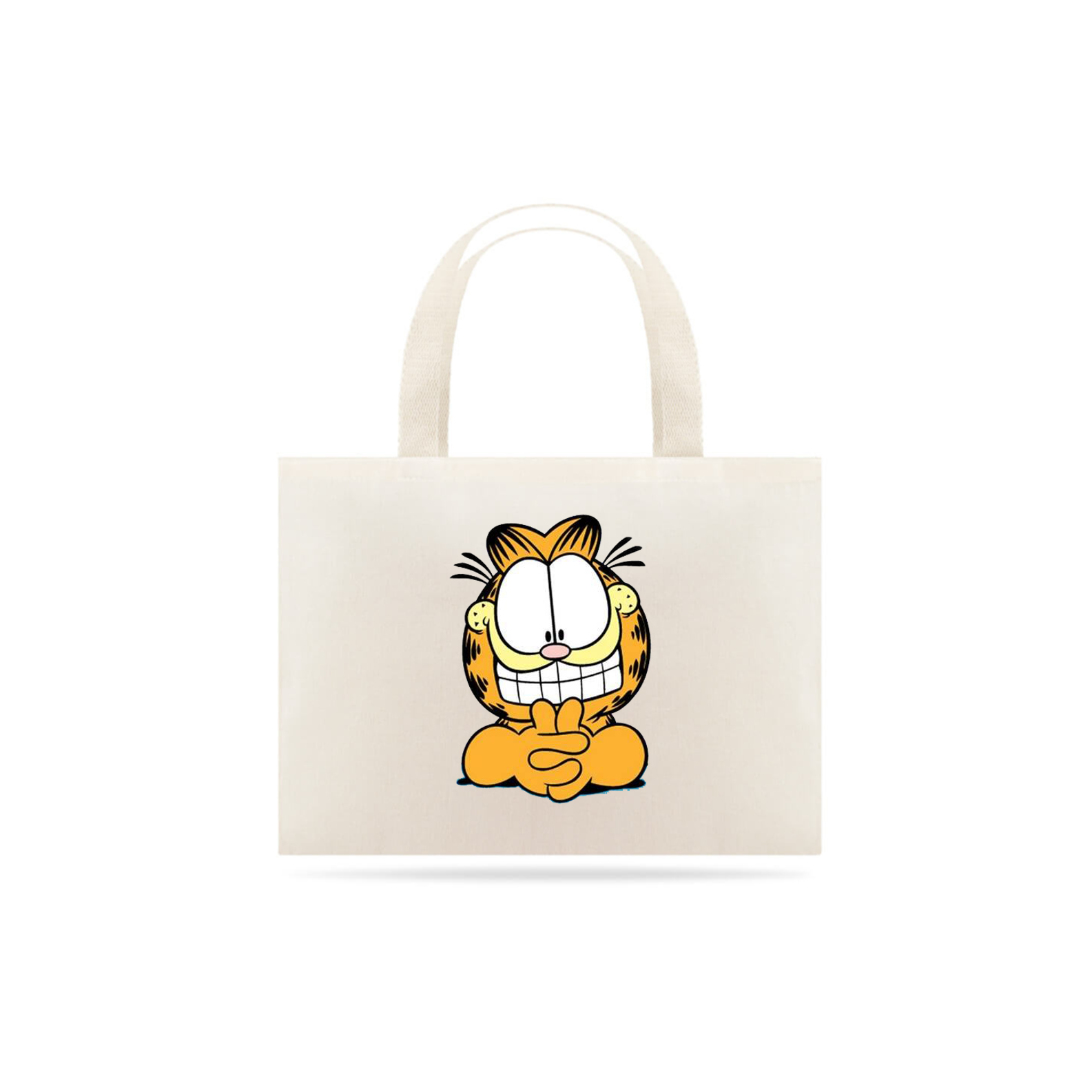 Nome do produto: Eco Bag - Garfield Sorrindo - Model 1