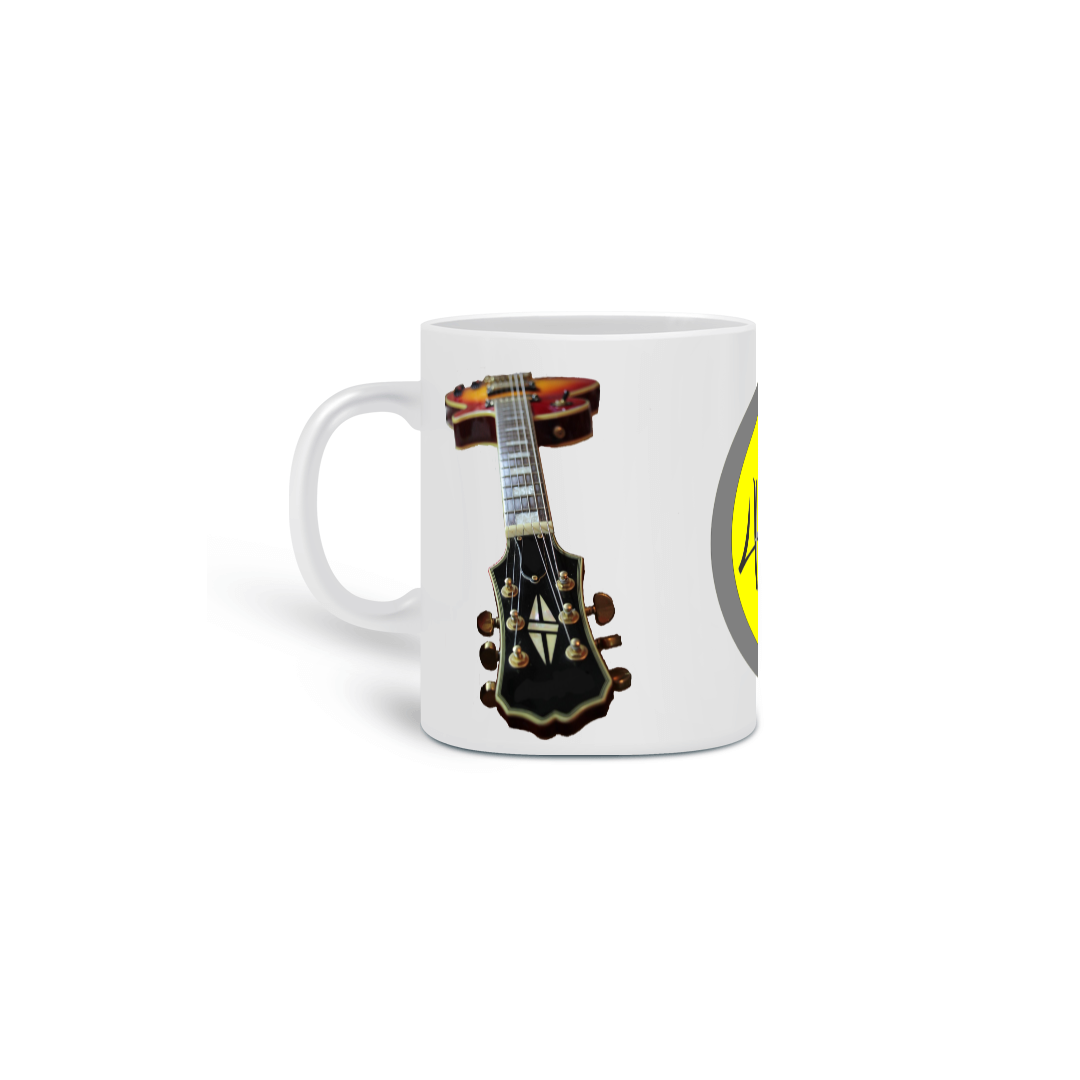 Nome do produto: Caneca Cerâmica 4 Hands Luthieria StLpLogo