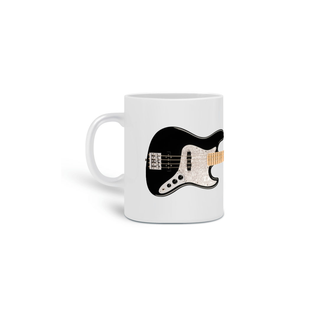 Nome do produto: Caneca Cerâmica - Baixo Fender USA Geddy Lee Jazz Bass - Model 1 