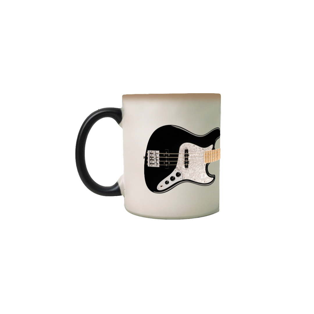 Nome do produto: Caneca Mágica - Baixo Fender USA Geddy Lee Jazz Bass - Model 1