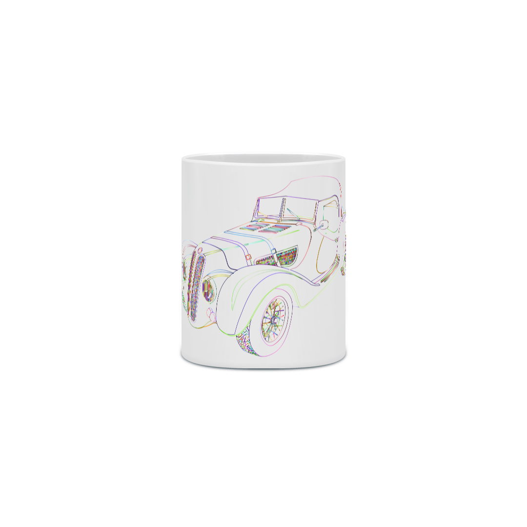 Nome do produto: Caneca Cerâmica - Carro Antigo 7