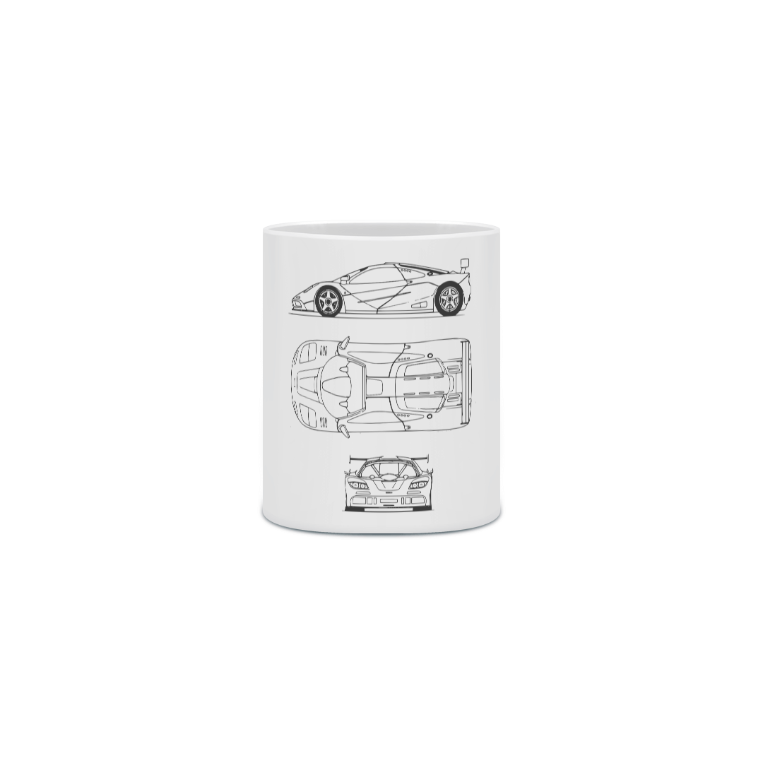 Nome do produto: Caneca Cerâmica - Carro 1