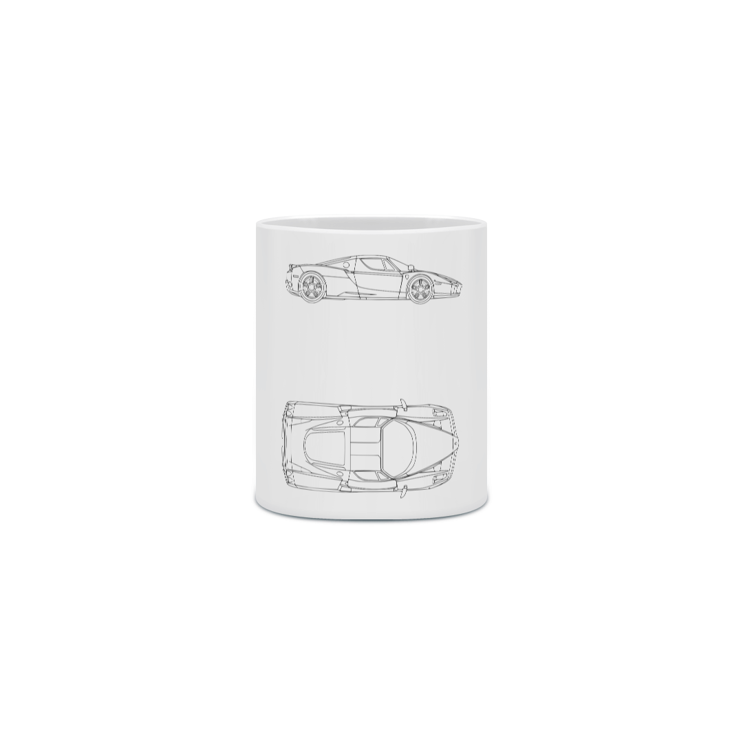 Nome do produto: Caneca Cerâmica - Carro 5