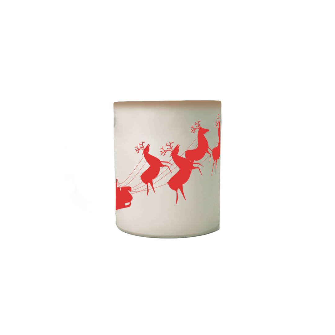 Nome do produto: Caneca Mágica - Papai Noel 2 - Vermelho