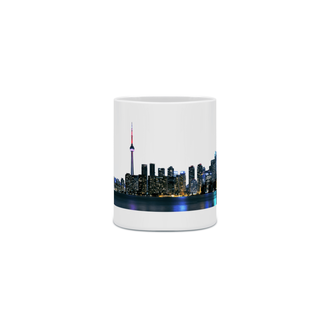 Nome do produto: Caneca Cerâmica - Toronto - Skyline - Model 1