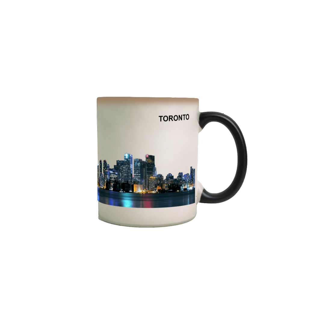 Nome do produto: Caneca Mágica - Toronto - Skyline - Model 1