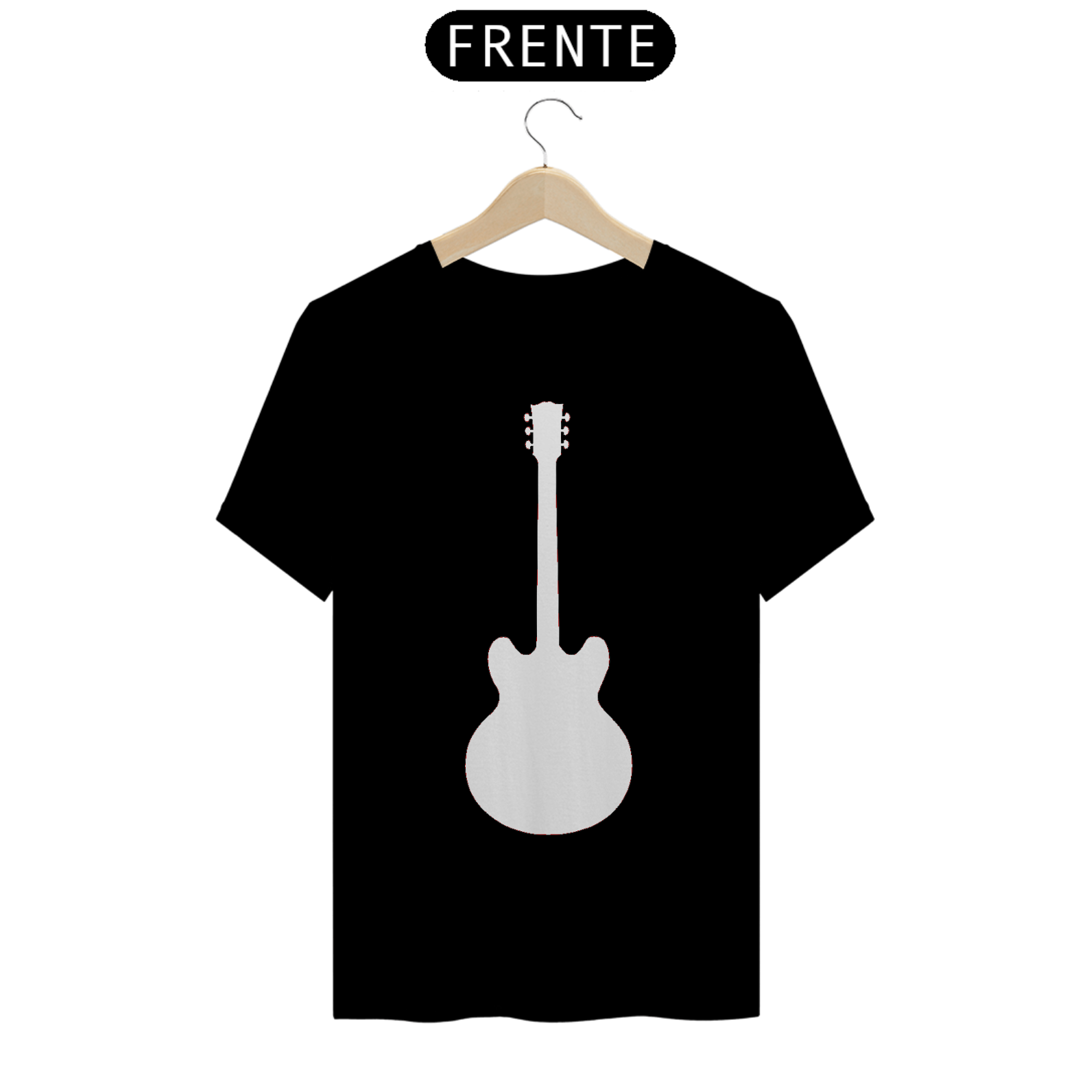 Nome do produto: T-Shirt Quality 4 Hands Luthieria ES335