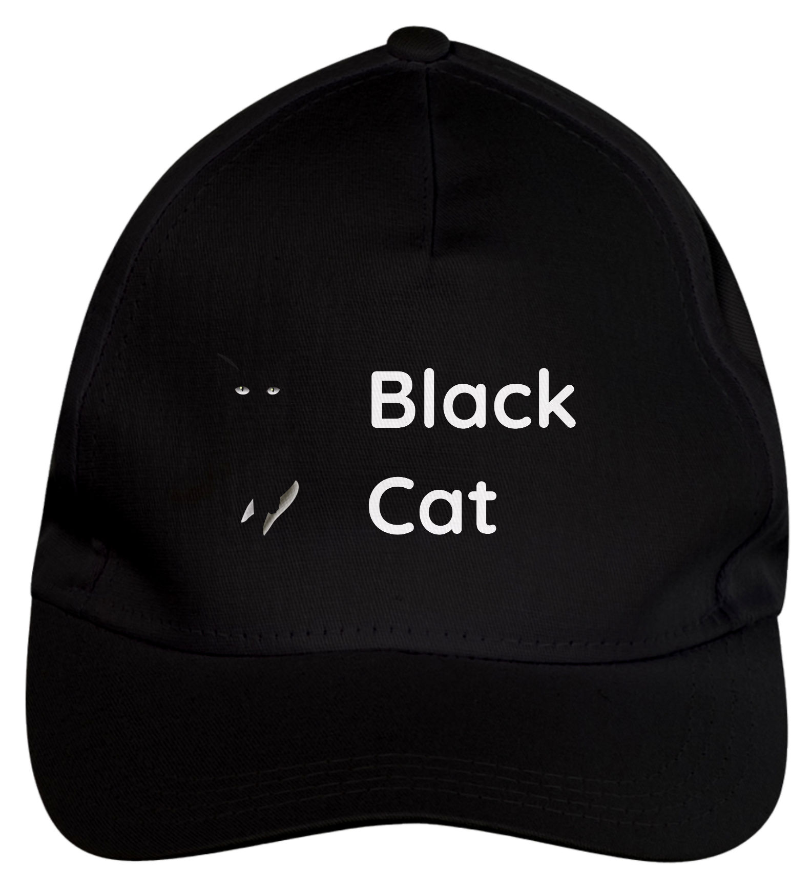 Nome do produto: Boné de Brim - Black Cat 1