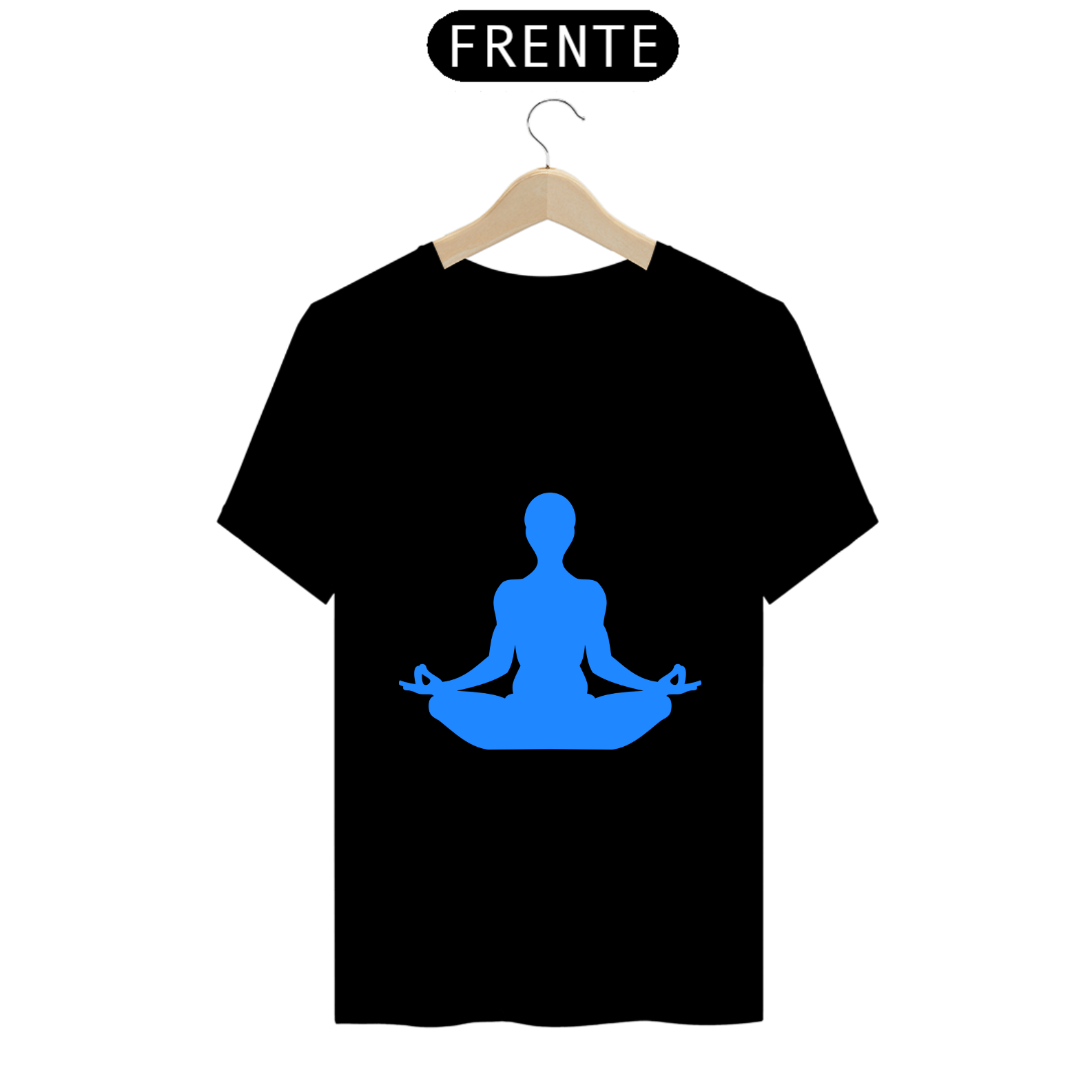 Nome do produto: T-Shirt Prime - Meditação 1 - Azul 3